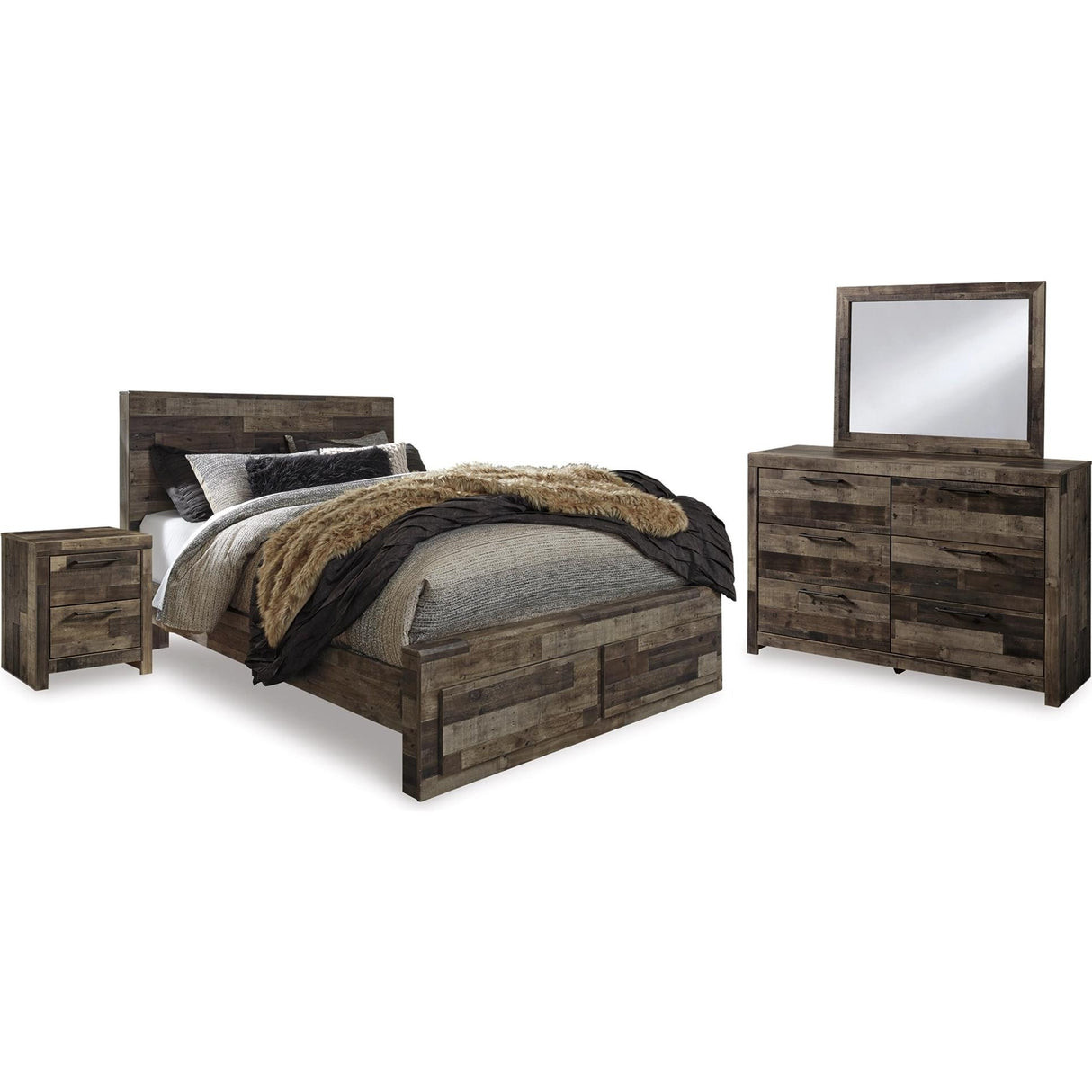 Benchcraft Derekson B200B51 7 pc King Storage Panel Bedroom Set IMAGE 1