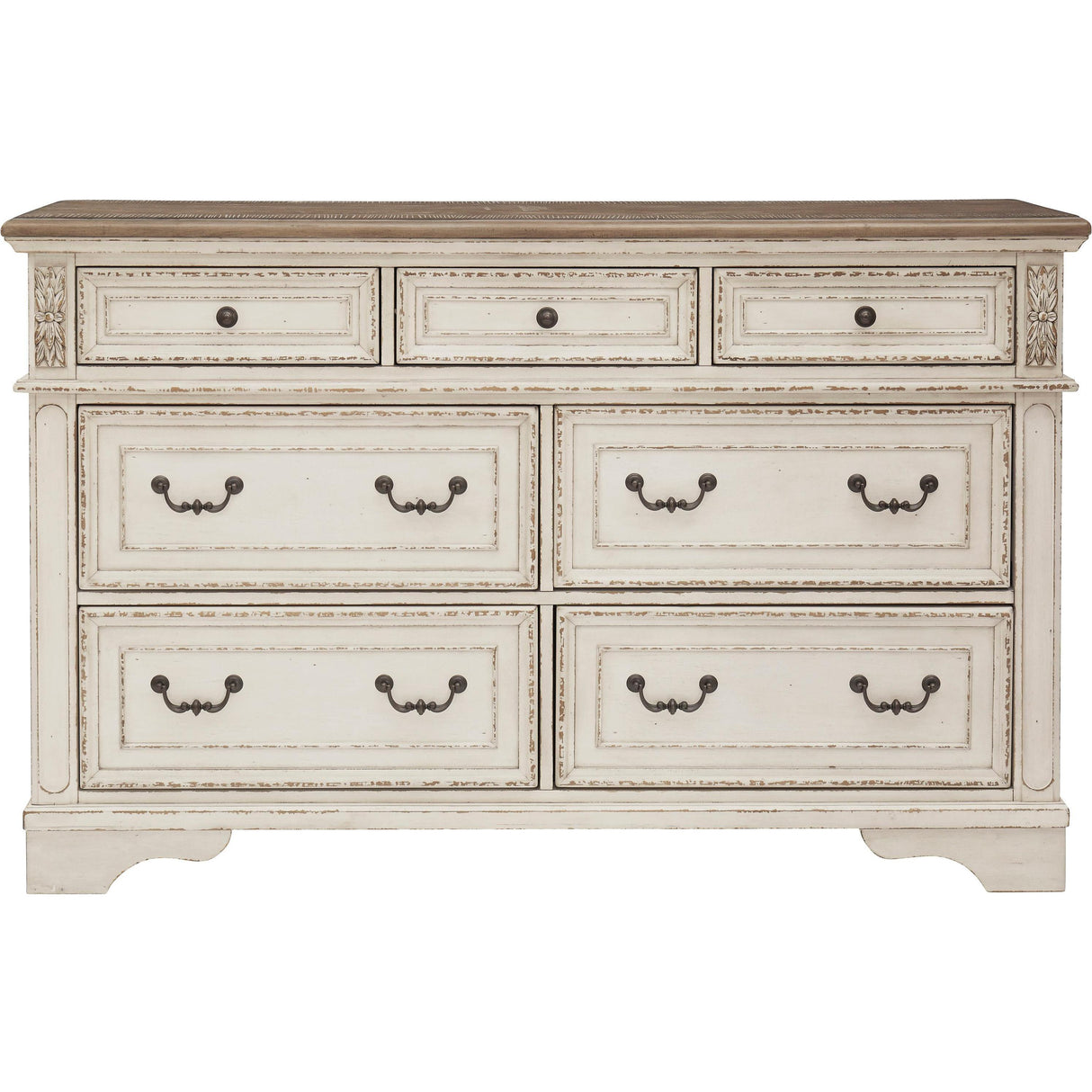 Signature Design by Ashley Realyn B743B48 8 pc King Upholstered Panel Bedroom Set IMAGE 3