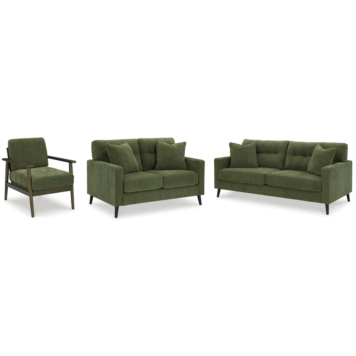 Signature Design by Ashley Bixler 26107U4 3 pc Living Room Set IMAGE 1