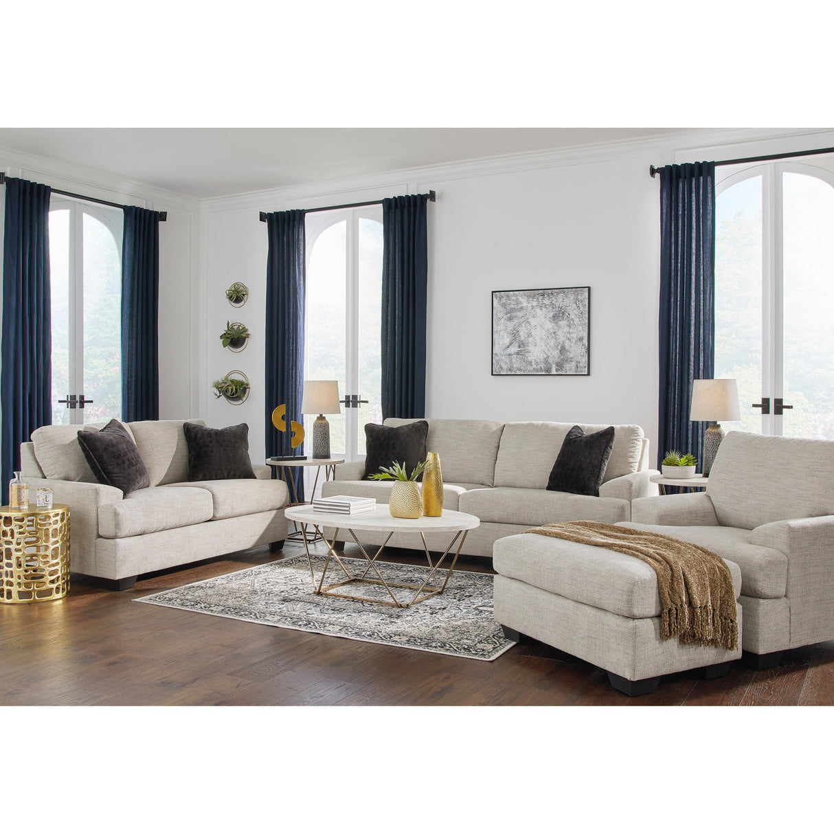 Signature Design by Ashley Vayda 33104U3 4 pc Living Room Set IMAGE 1