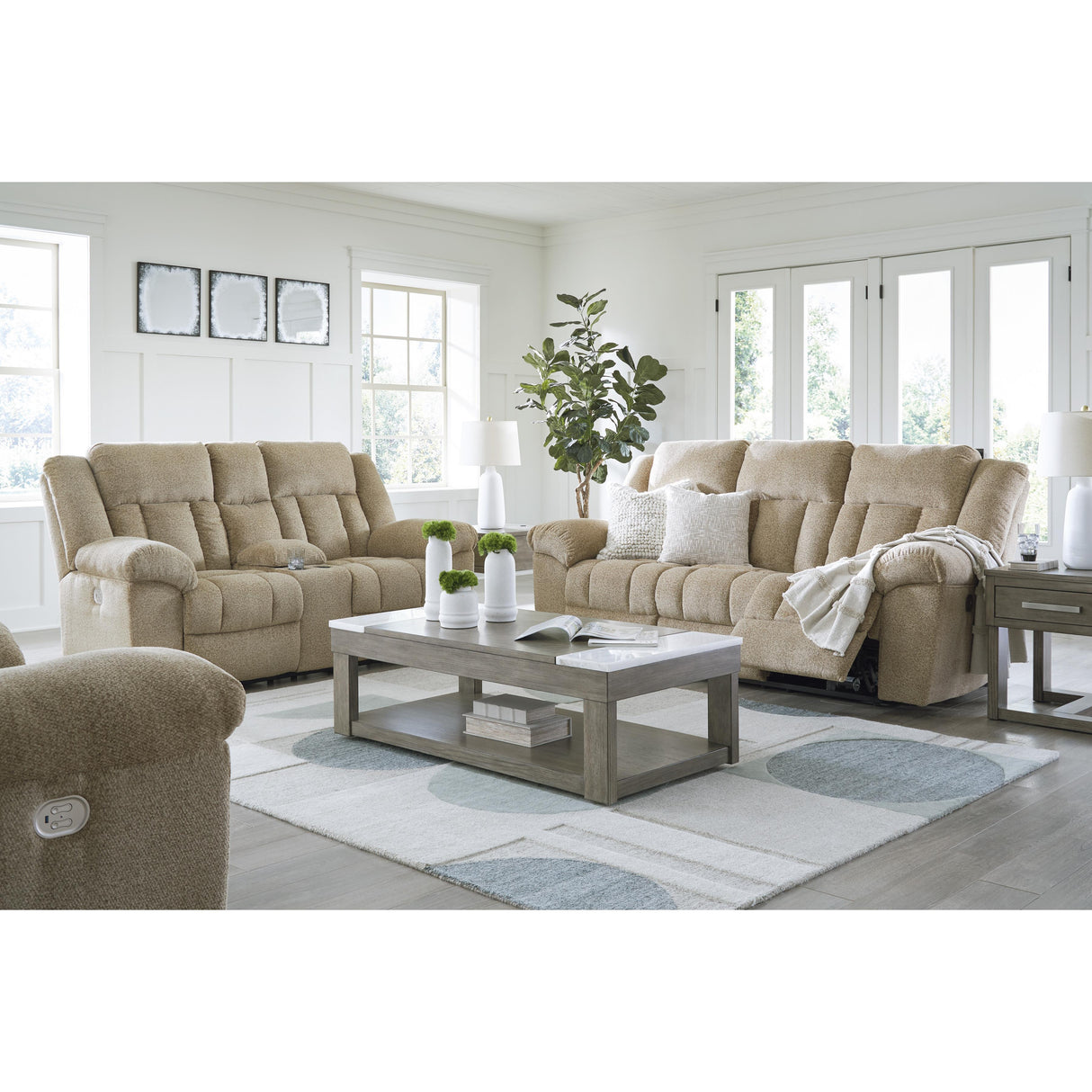 Signature Design by Ashley Tip-Off 69305U2 3 pc Power Reclining Living Room Set IMAGE 5