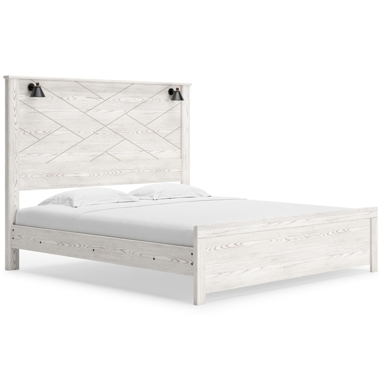 Signature Design by Ashley Gerridan B1190B20 6 pc King Panel Bedroom Set IMAGE 2