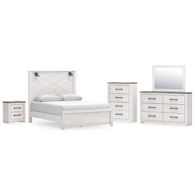 Signature Design by Ashley Gerridan B1190B37 7 pc Queen Panel Bedroom Set IMAGE 1