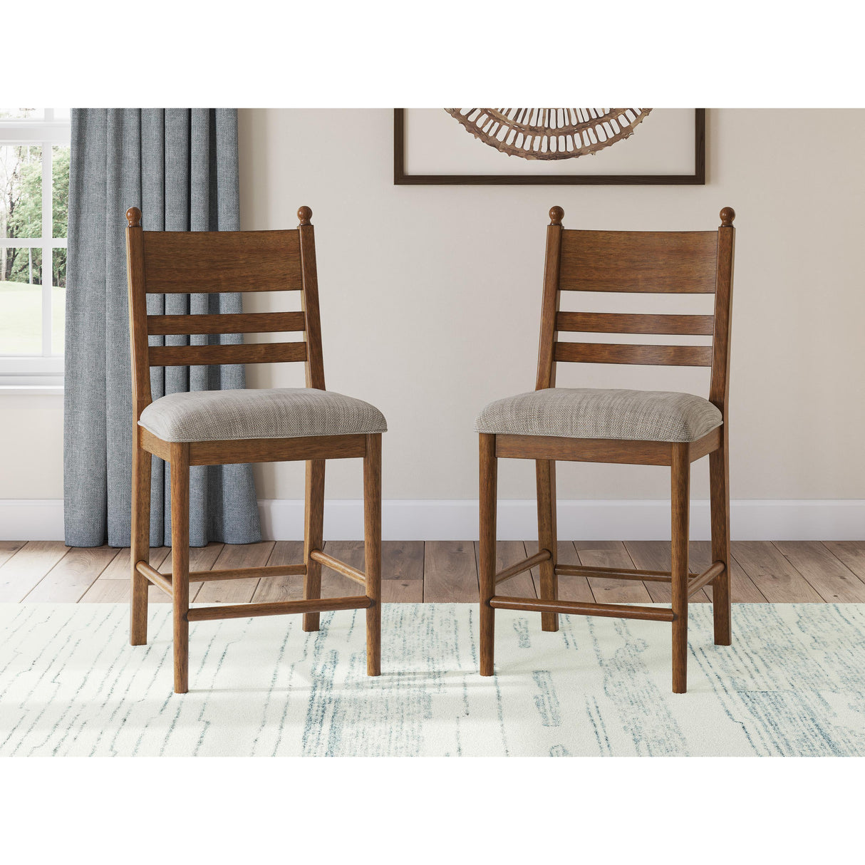 Signature Design by Ashley Greddinton PCD824 7 pc Counter Height Dining Set IMAGE 3