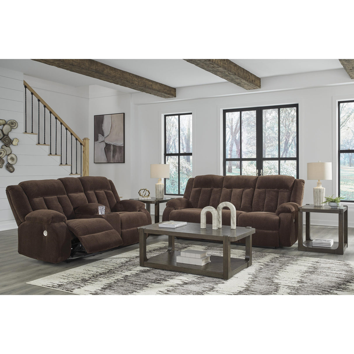 Signature Design by Ashley Observation PC21406U1 2 pc Power Reclining Living Room Set IMAGE 2