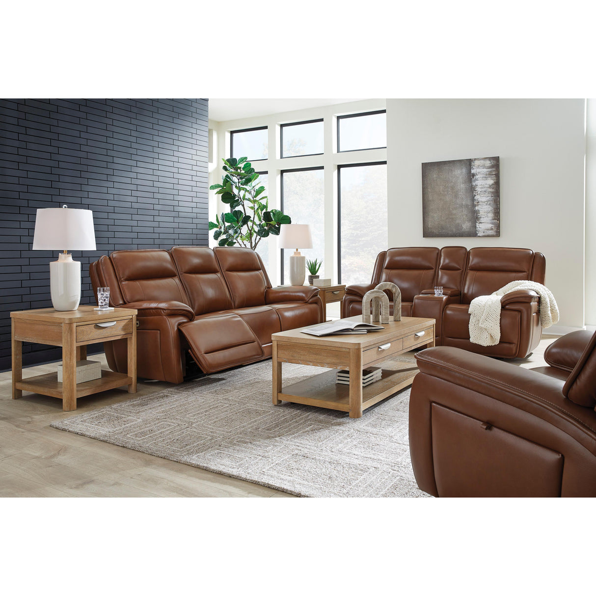 Signature Design by Ashley Healy Pier U11204U2 3 pc Power Reclining Living Room Set IMAGE 1