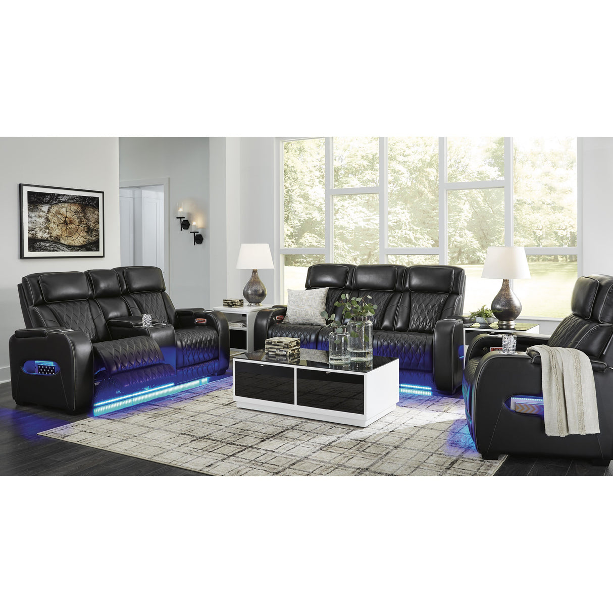 Signature Design by Ashley Boyington U27106U2 3 pc Power Reclining Living Room Set IMAGE 1