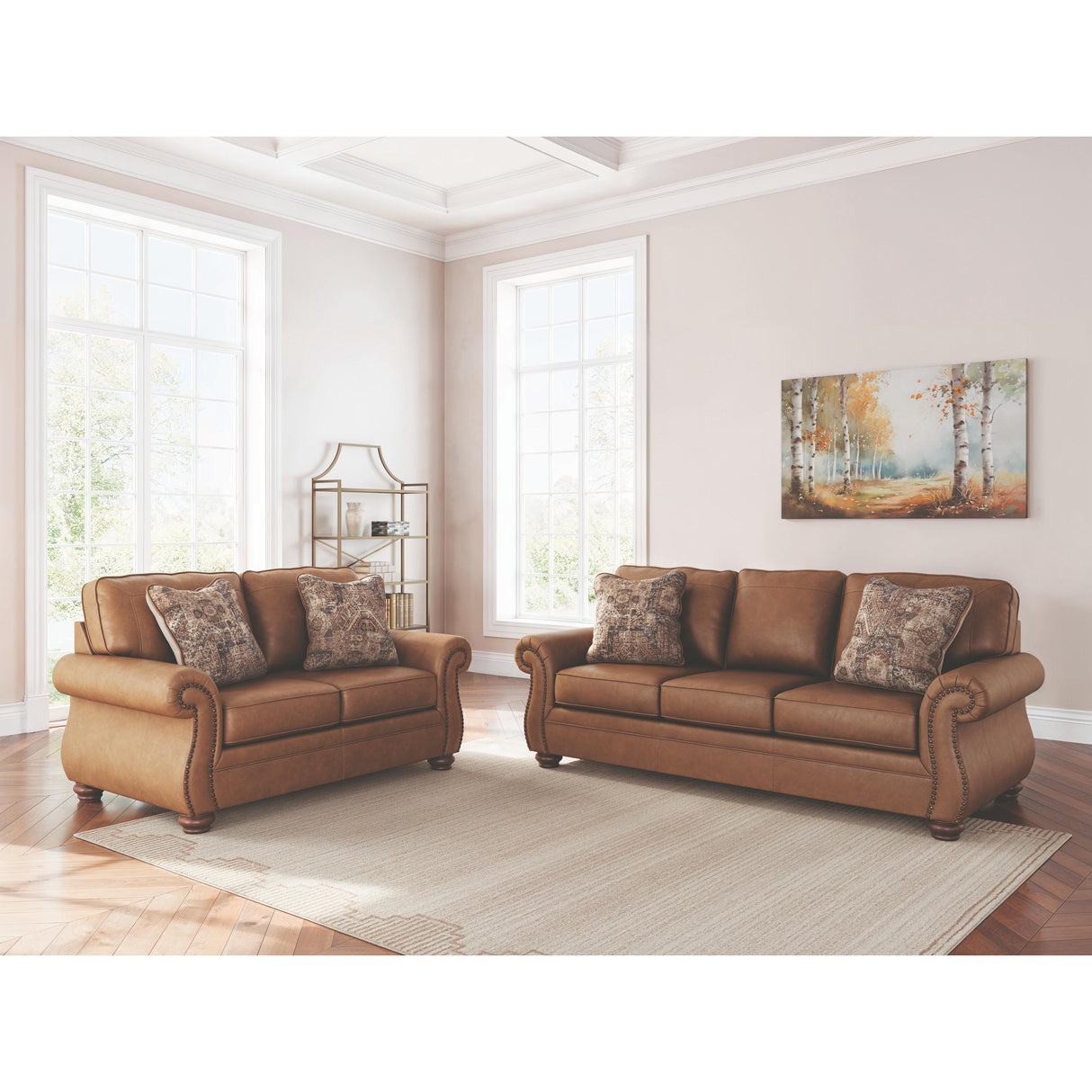 Signature Design by Ashley Chasemore PC55902 2 pc Living Room Set IMAGE 2