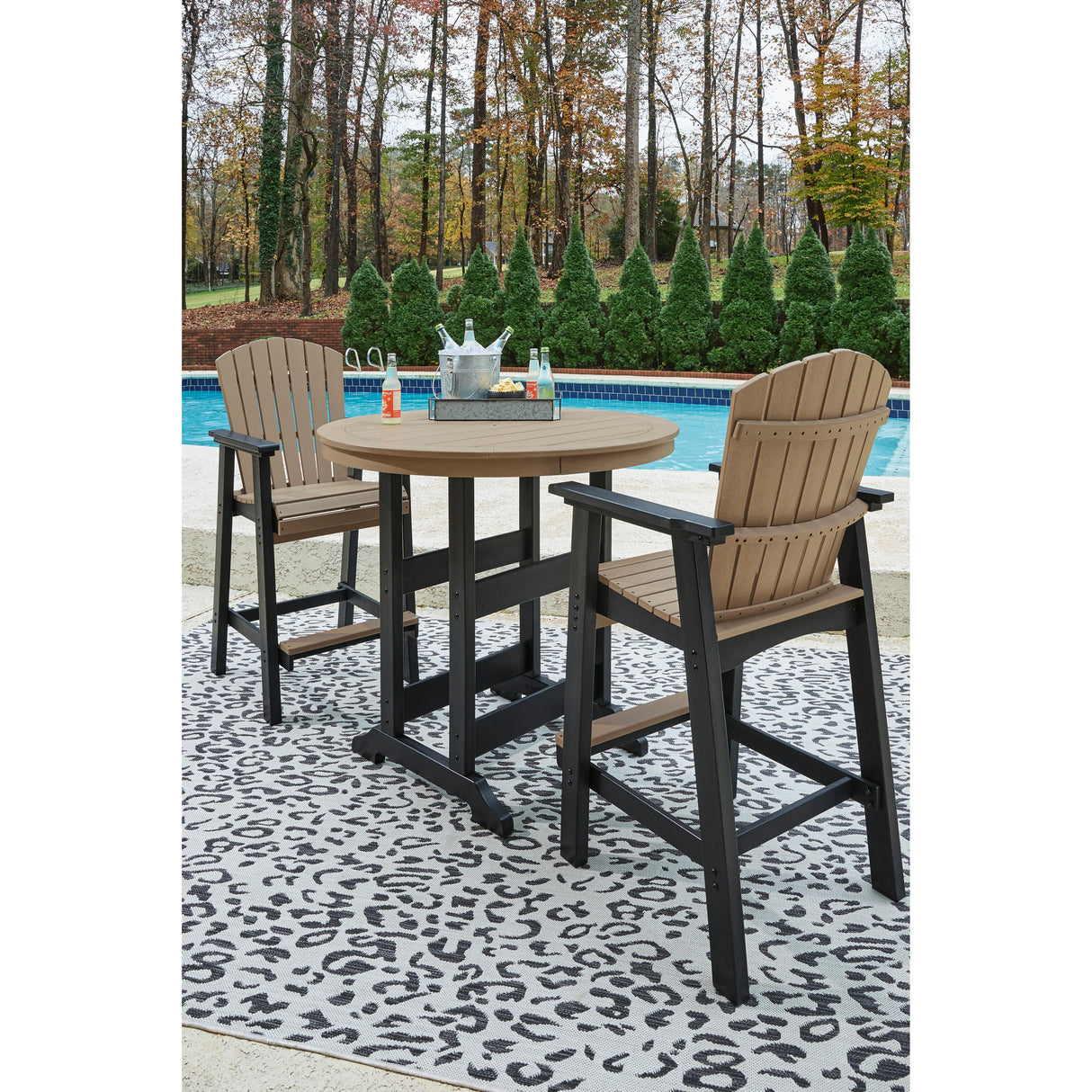 Signature Design by Ashley Fairen Trail P211P1 3-piece Outdoor Dining Set IMAGE 4