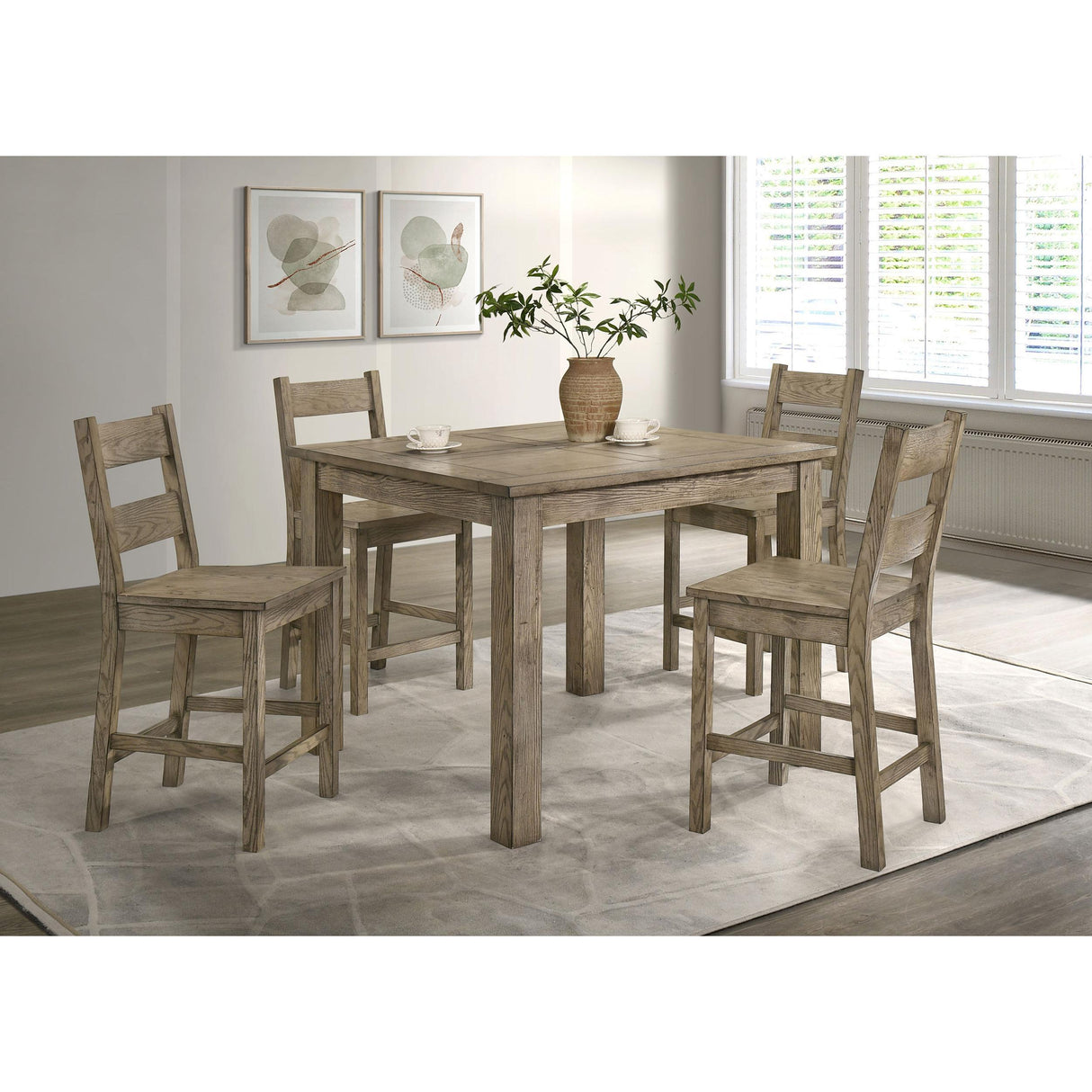 Coaster Furniture Cardova 192928-S5 5 pc Counter Height Dining Set IMAGE 1
