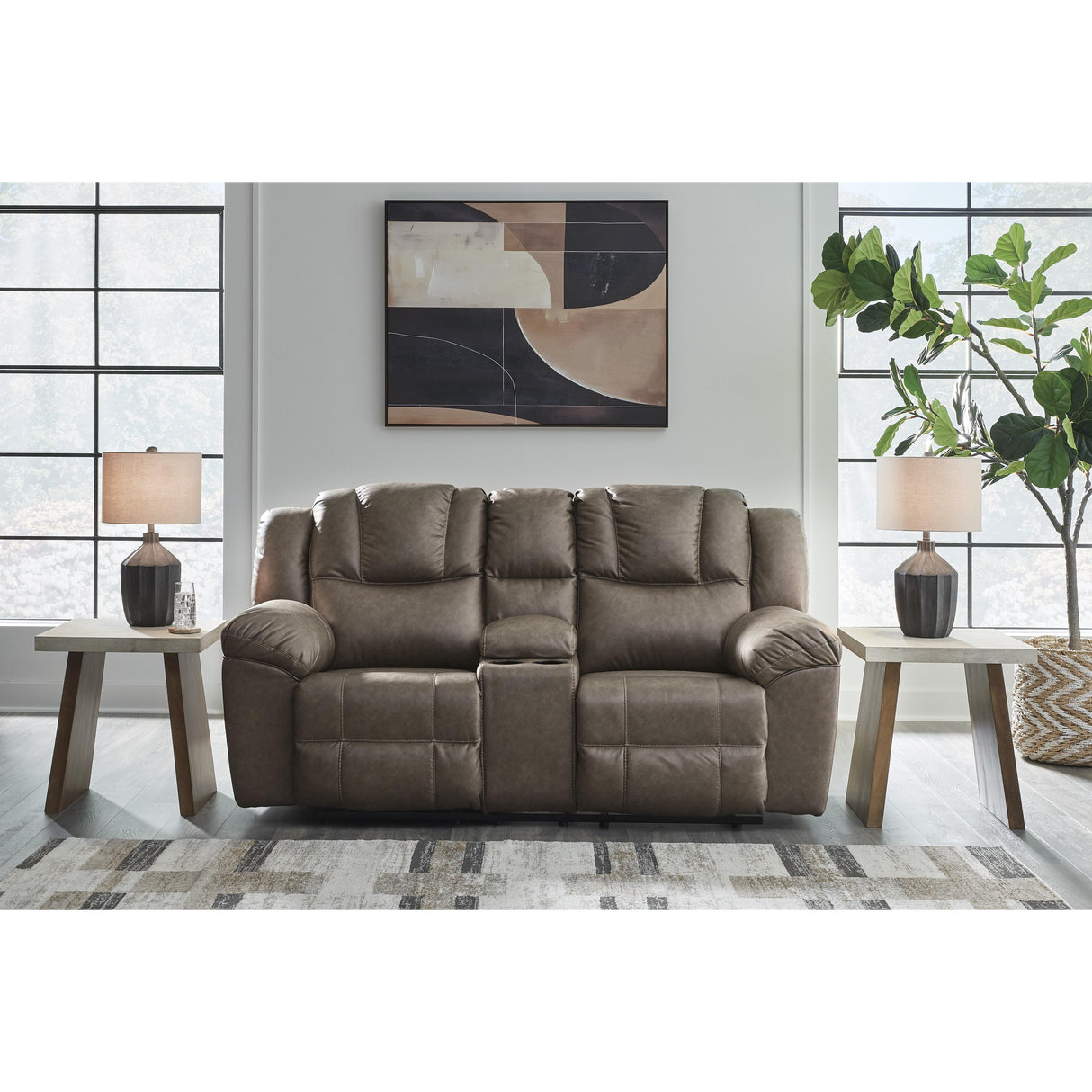 Signature Design by Ashley Lowilla PC64506 2 pc Reclining Living Room Set IMAGE 4