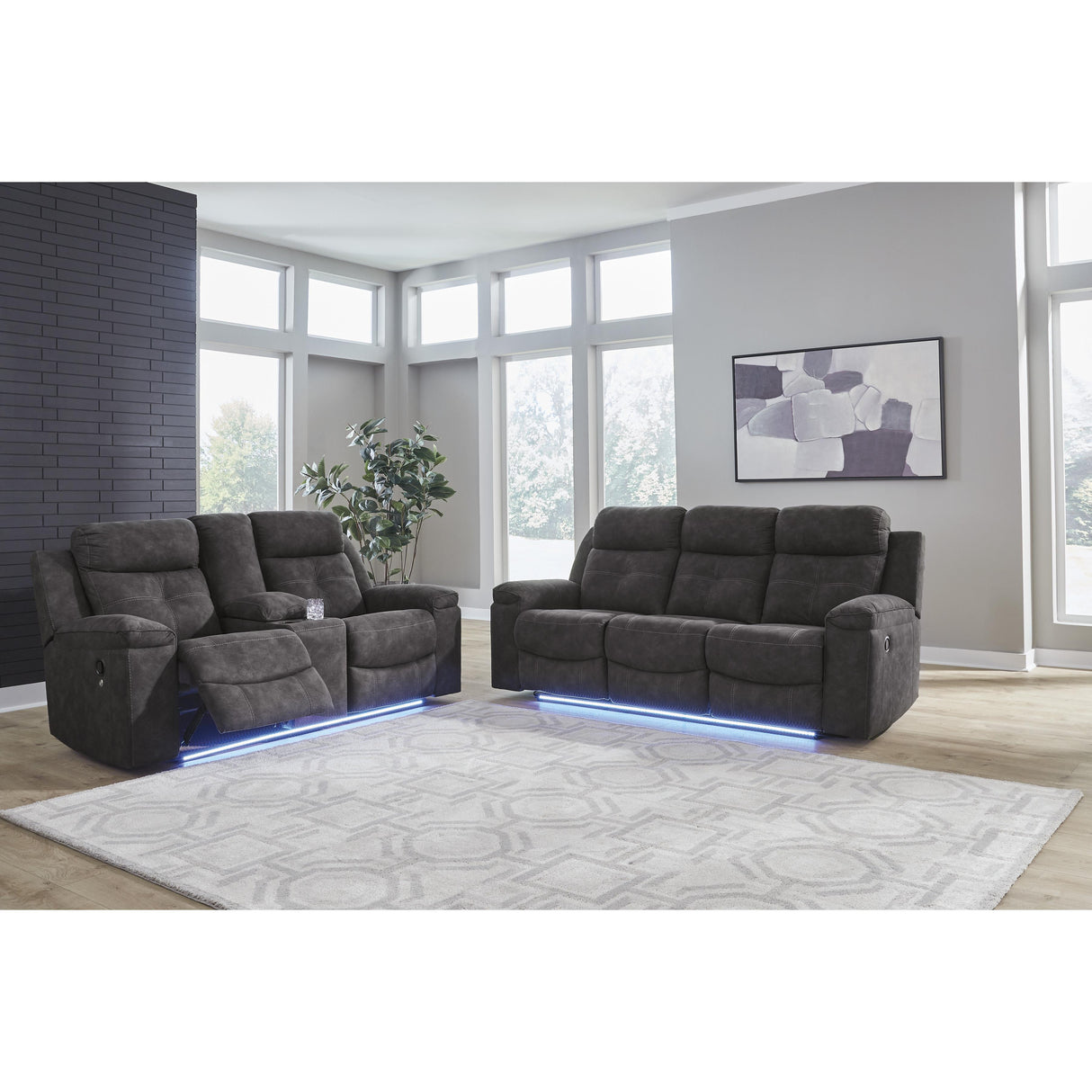 Benchcraft Brysonview 63605 2 pc Reclining Living Room Set IMAGE 2