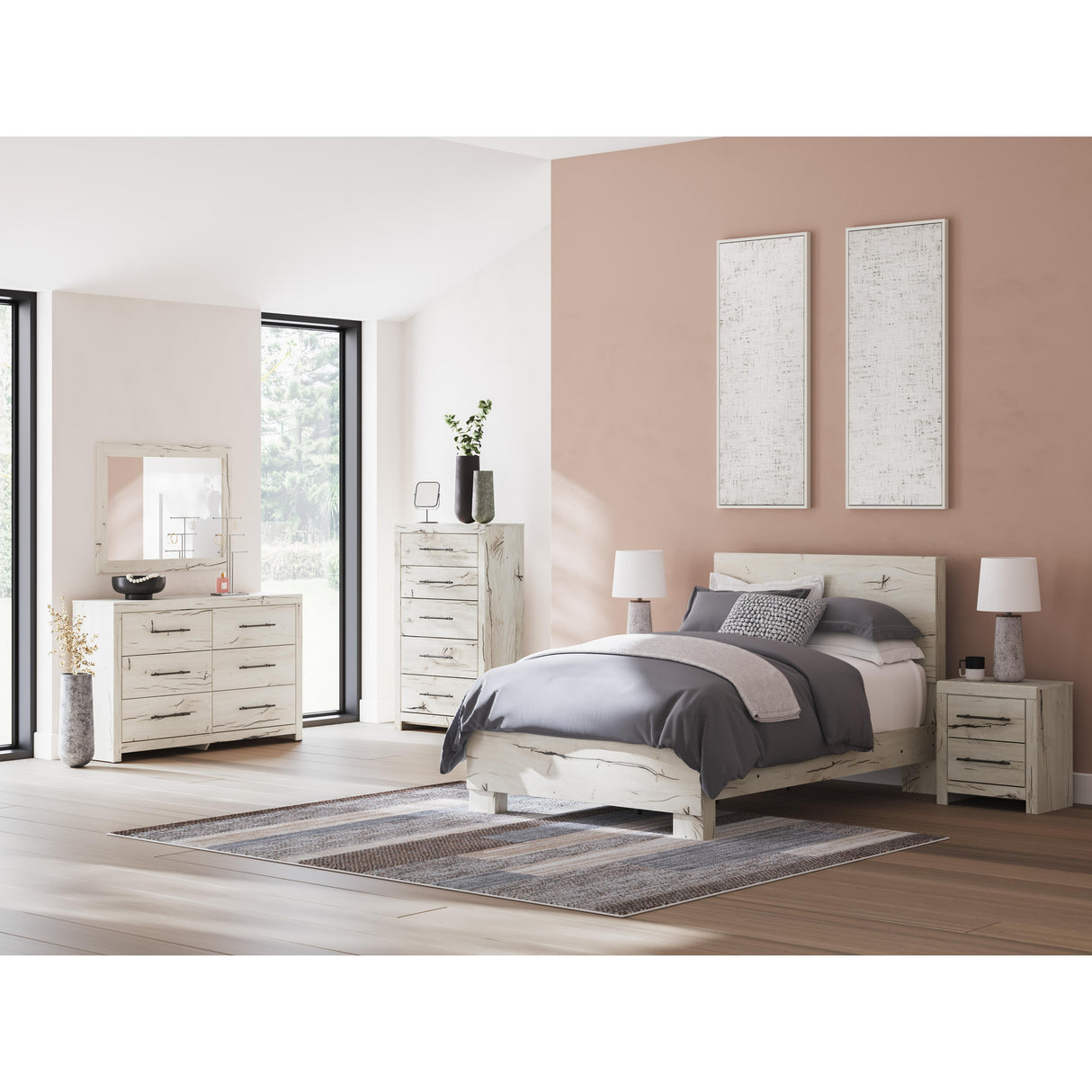 Benchcraft Lawroy B2310B 5 pc Full Panel Bedroom Set IMAGE 1