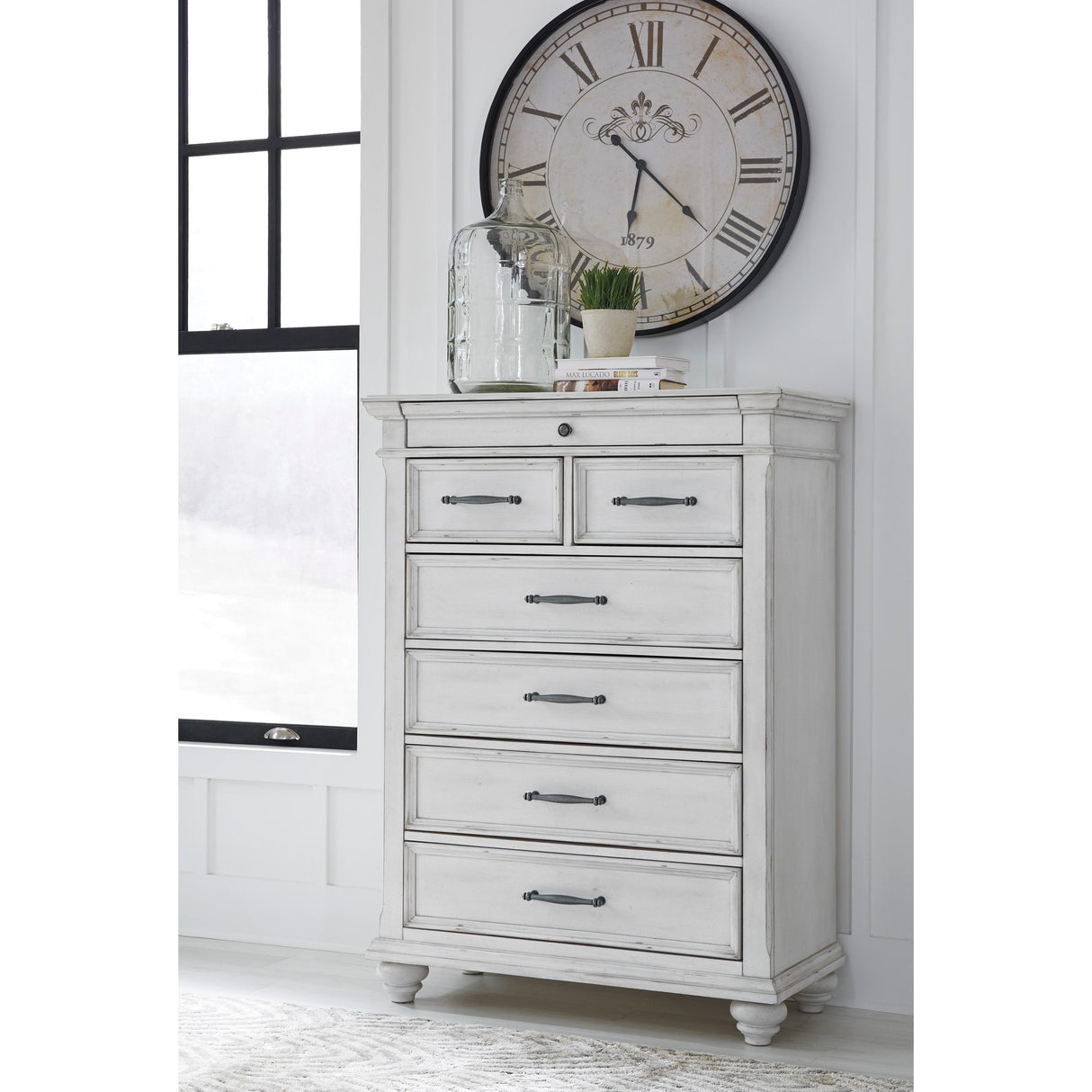 Benchcraft Kanwyn B777 6 pc Queen Panel Bedroom Set IMAGE 6