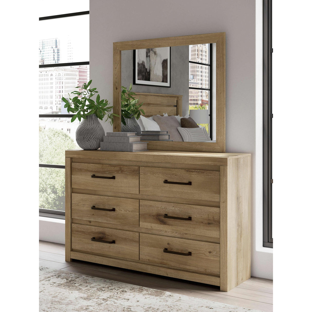Benchcraft Brozmont B1045 8 pc Queen Panel Bedroom Set IMAGE 3