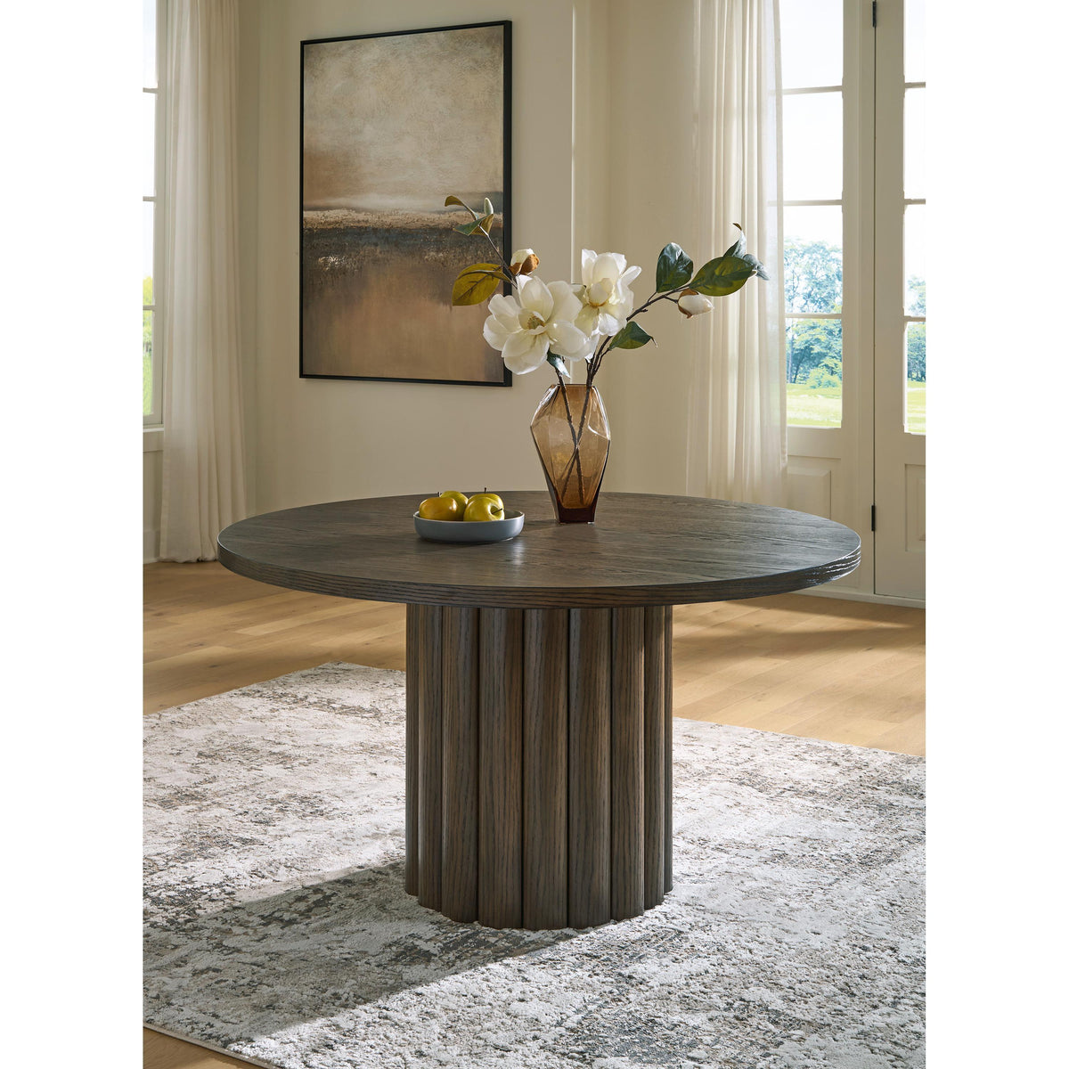 Signature Design by Ashley Radkin PCD843 5 pc Dining Set IMAGE 2