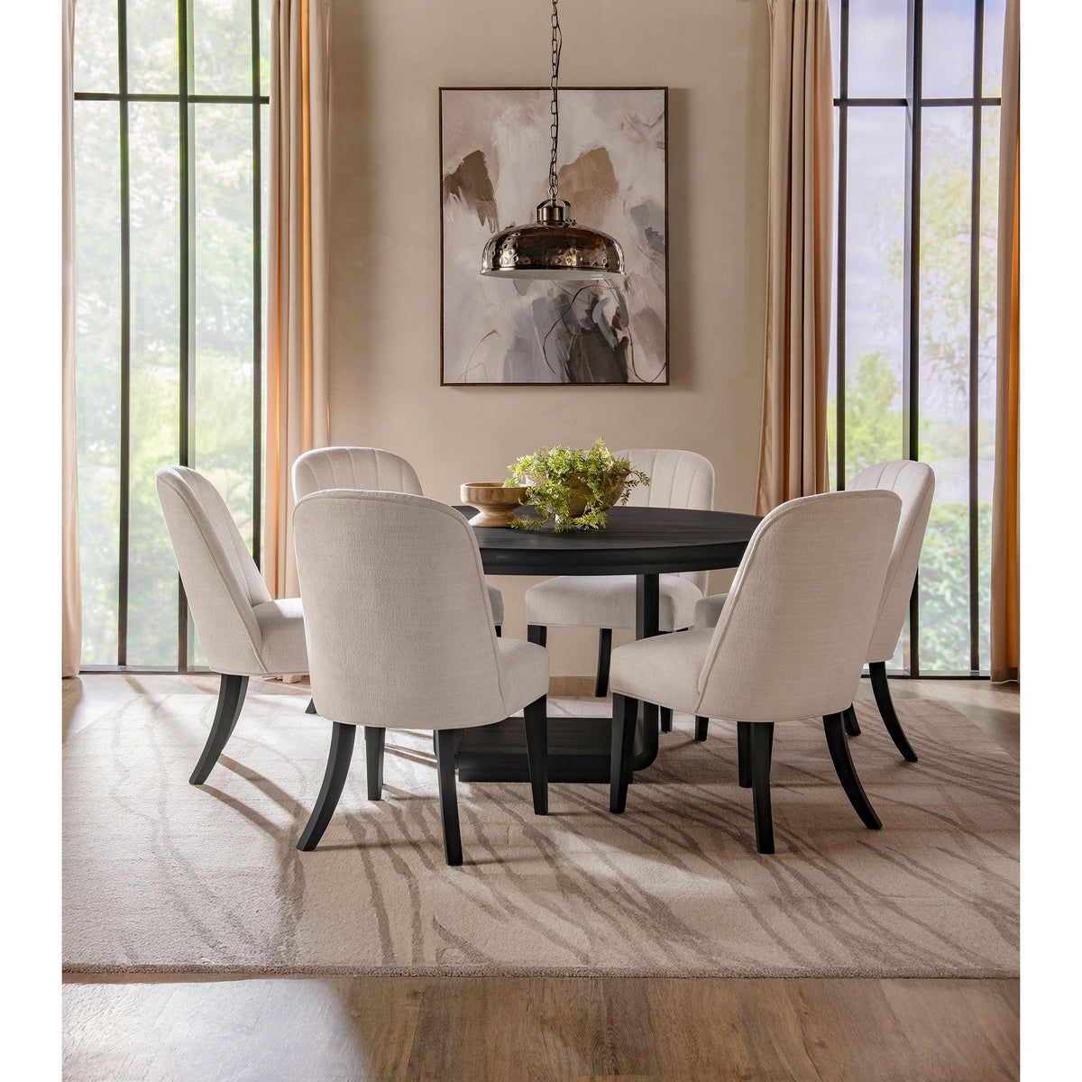 Coaster Furniture Leandro 115390-S7 7 pc Dining Set IMAGE 1