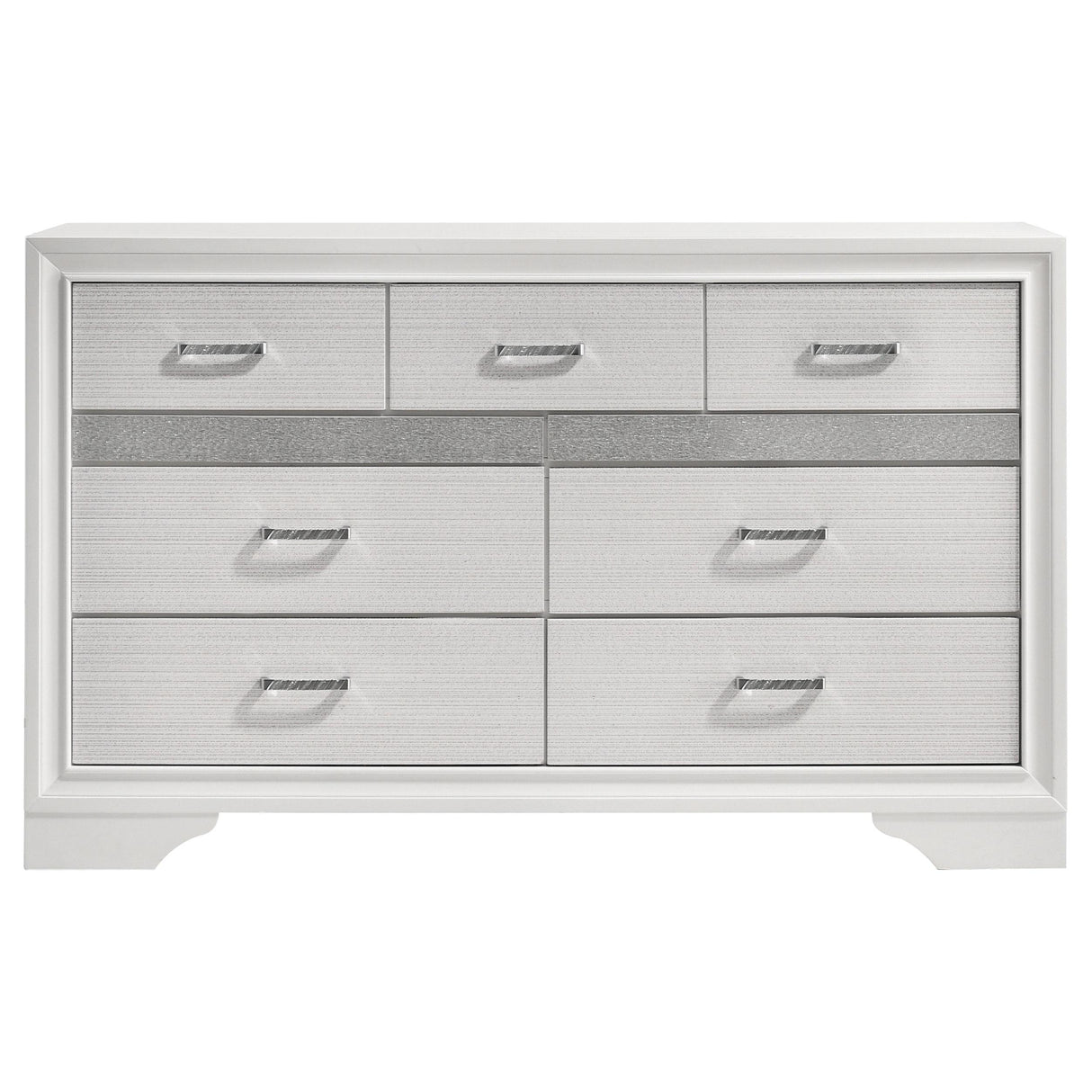 Coaster Furniture Miranda 205113 7-Drawer Dresser - White IMAGE 2