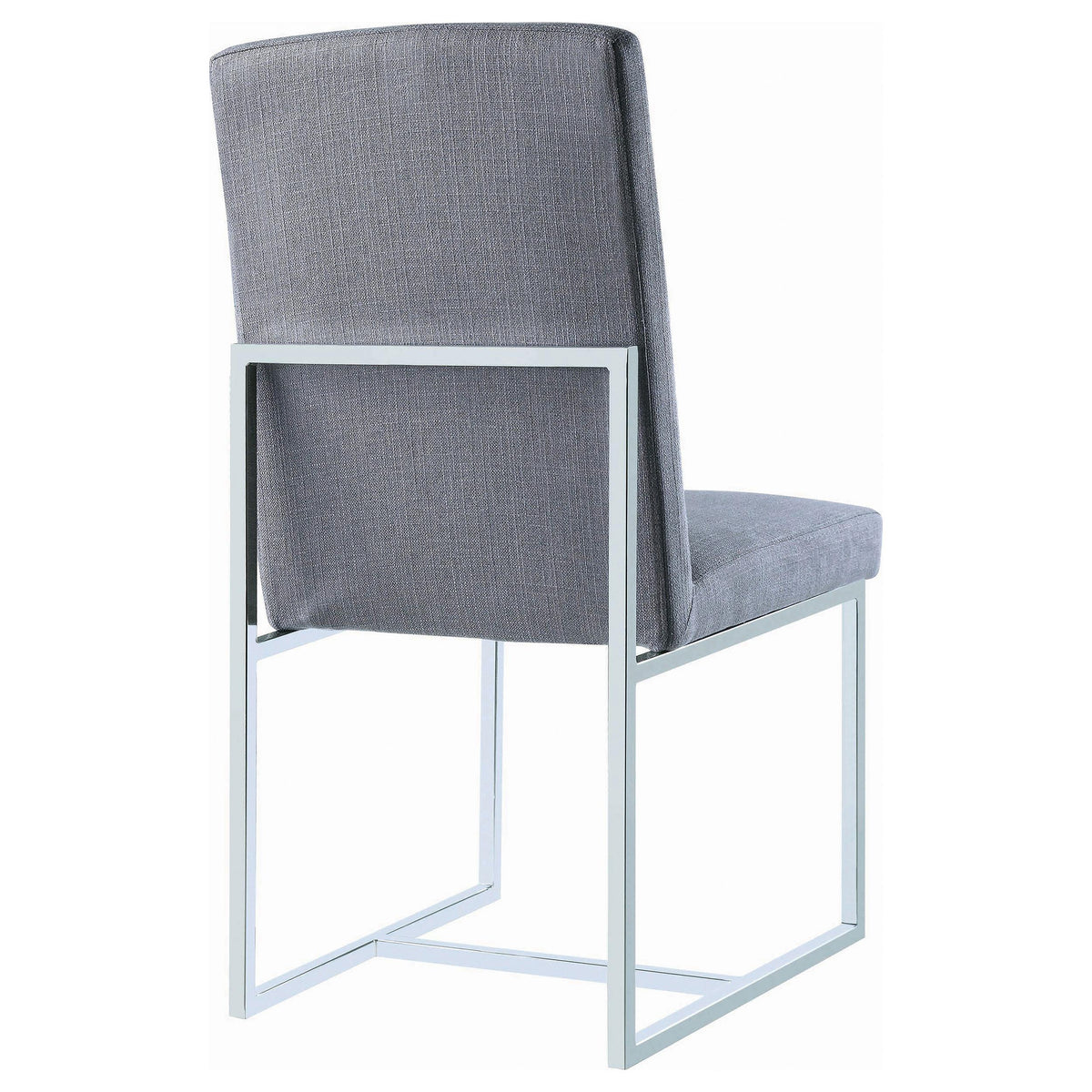 Coaster Furniture Mackinnon 107143 Upholstered Dining Side Chair - Grey (Set of 2) IMAGE 7