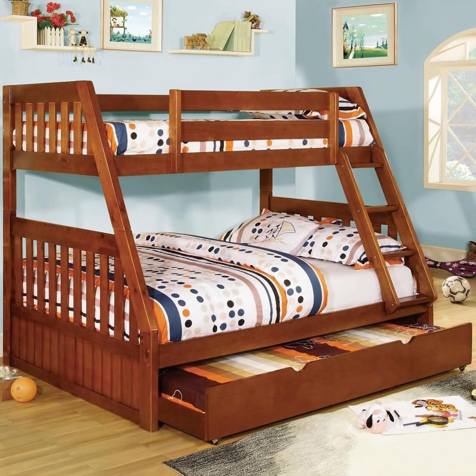 Furniture of America Kids Beds Bunk Bed CM-BK605A-BED IMAGE 2
