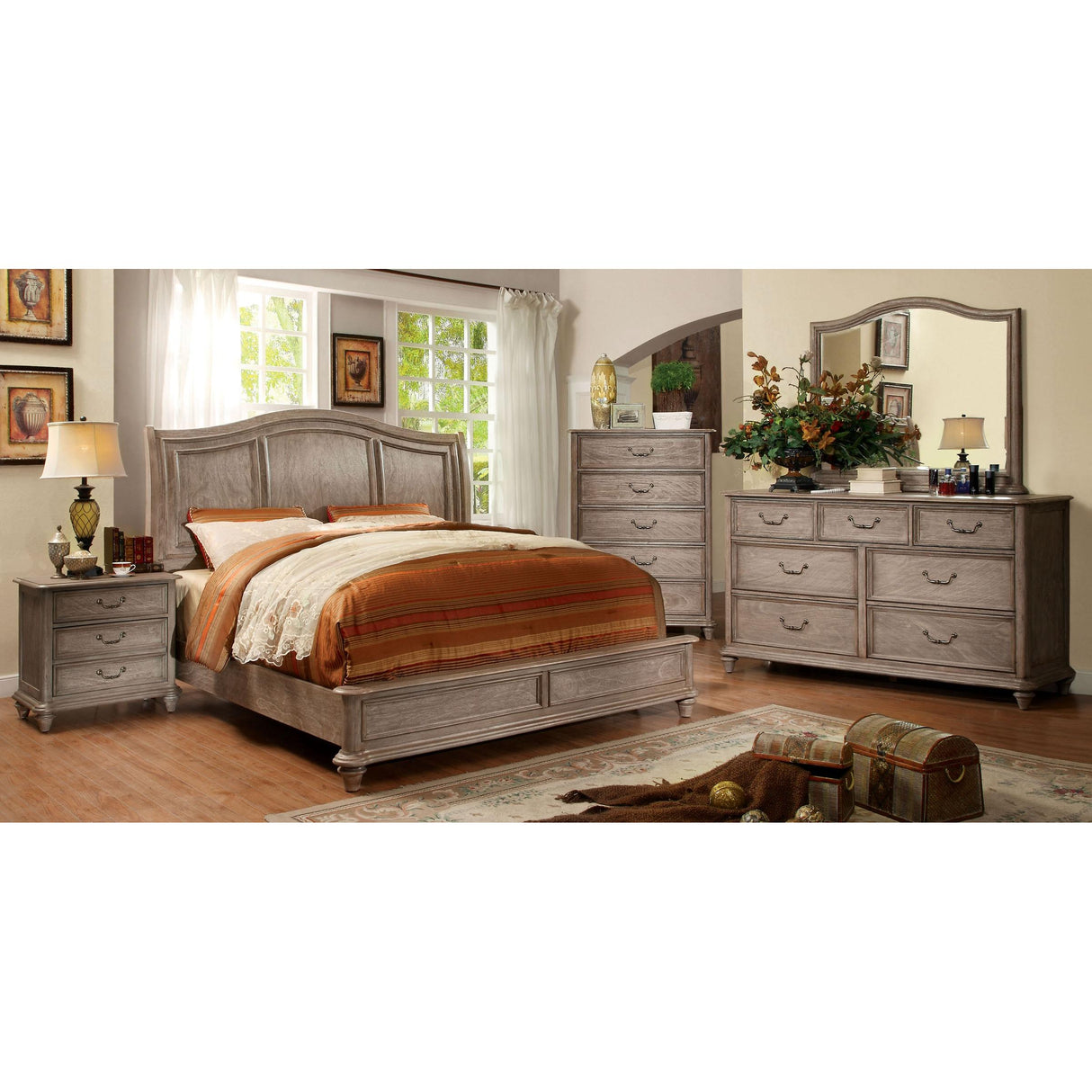 Furniture of America Belgrade 3-Drawer Nightstand CM7611N IMAGE 4