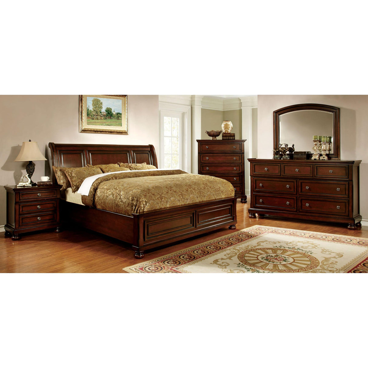 Furniture of America Northville Dresser Mirror CM7682M IMAGE 3