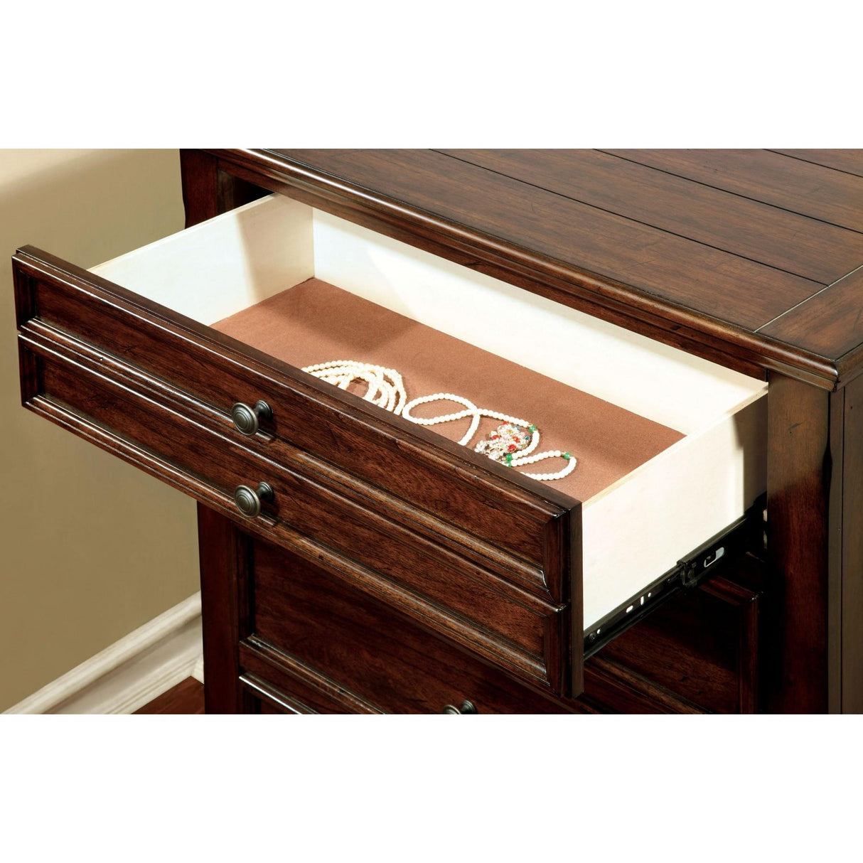 Furniture of America Chelsea 5-Drawer Chest CM7781C IMAGE 2