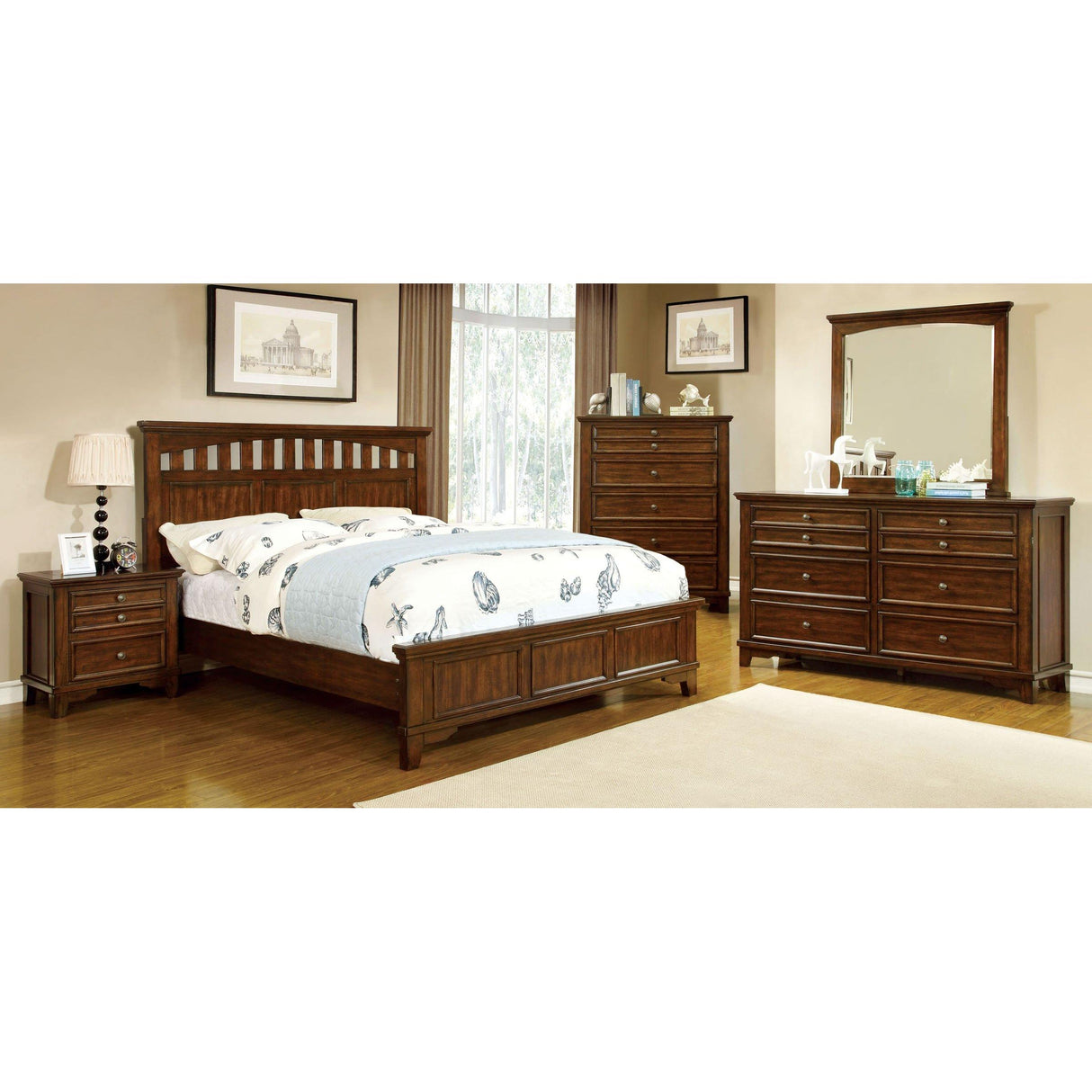 Furniture of America Chelsea 5-Drawer Chest CM7781C IMAGE 3
