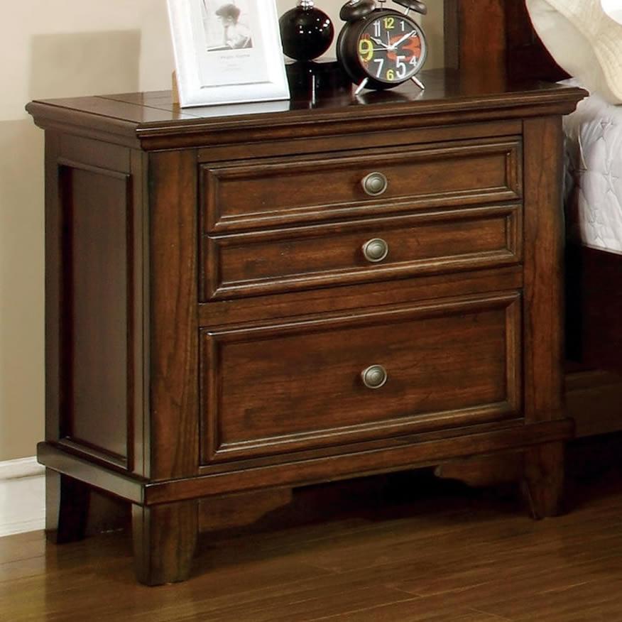 Furniture of America Chelsea 2-Drawer Nightstand CM7781N IMAGE 2