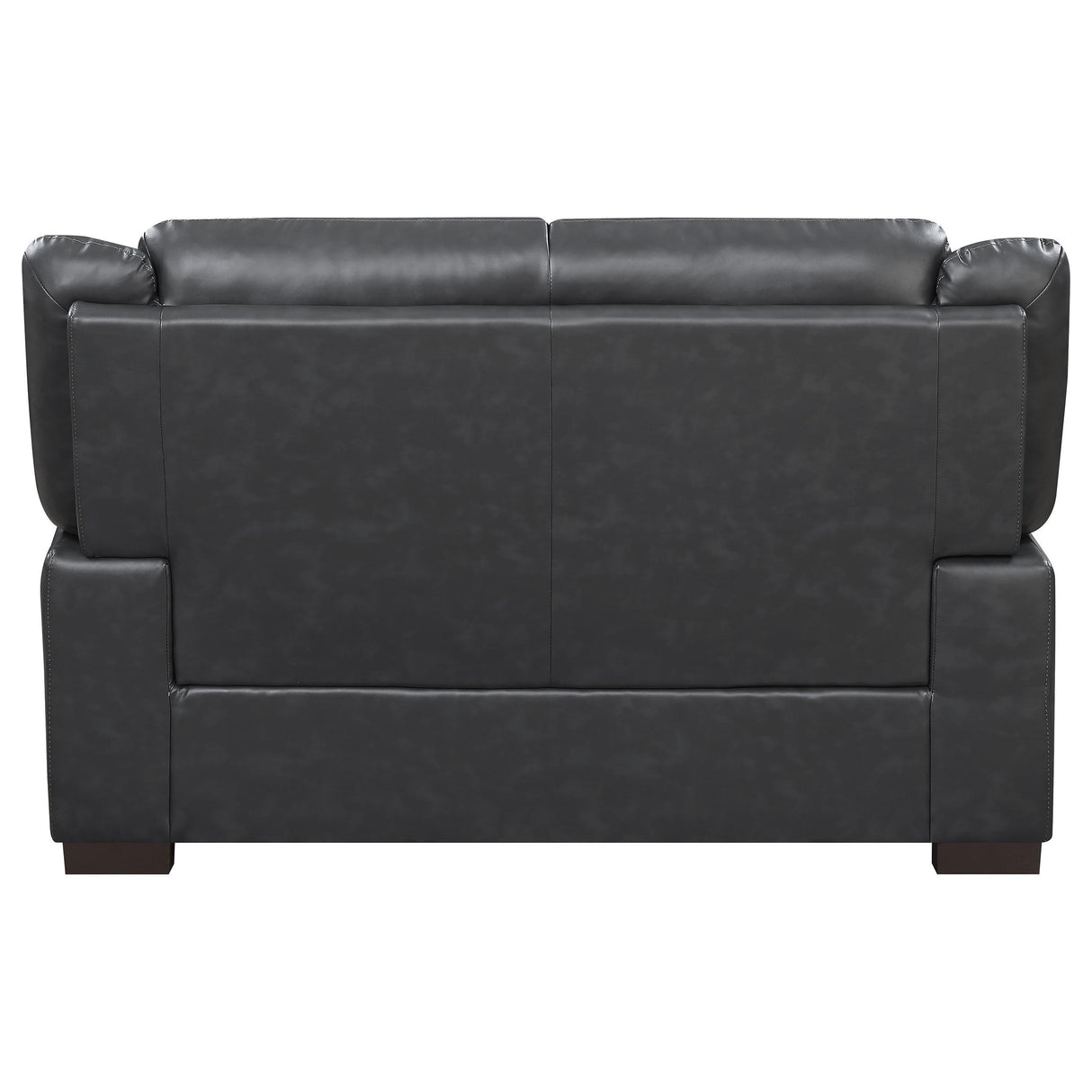 Coaster Furniture Arabella 506592 Upholstered Padded Arm Loveseat - Grey IMAGE 4