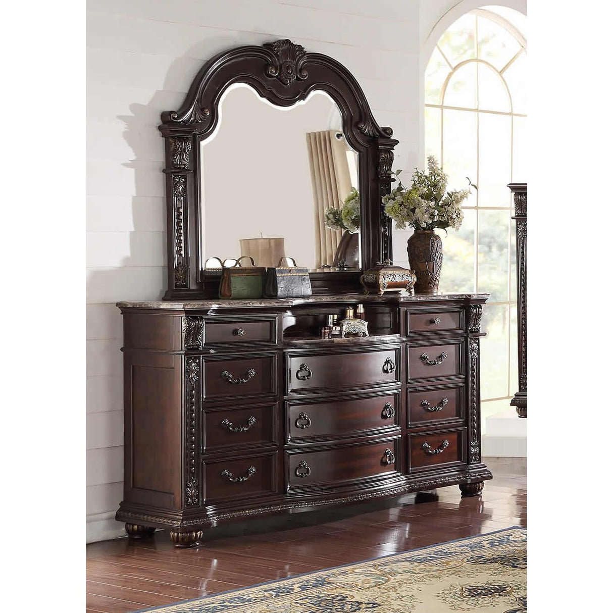 Crown Mark Stanley Dresser Mirror B1600-11 IMAGE 2
