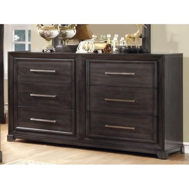 Furniture of America Bradley 6-Drawer Dresser CM7780D IMAGE 1