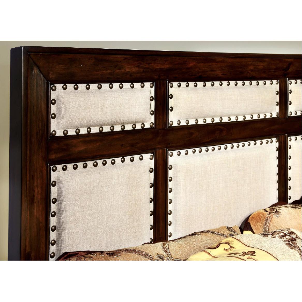 Furniture of America Orlaith Queen Upholstered Bed with Storage CM7697Q-BED IMAGE 3