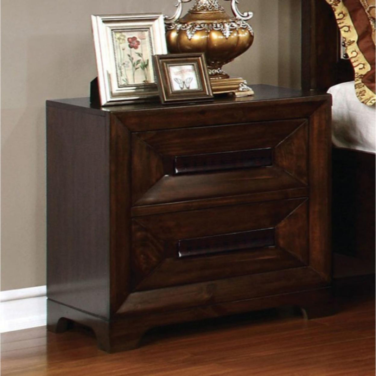 Furniture of America Orlaith 2-Drawer Nightstand CM7697N IMAGE 1