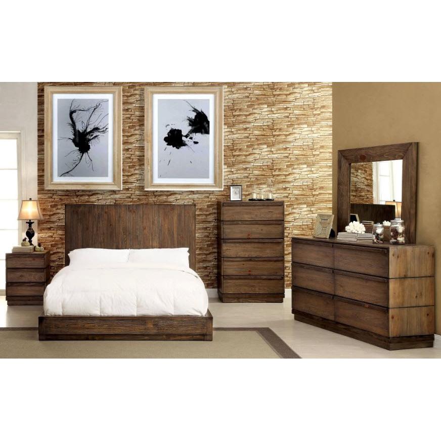Furniture of America Amarante King Panel Bed CM7624EK-BED IMAGE 5