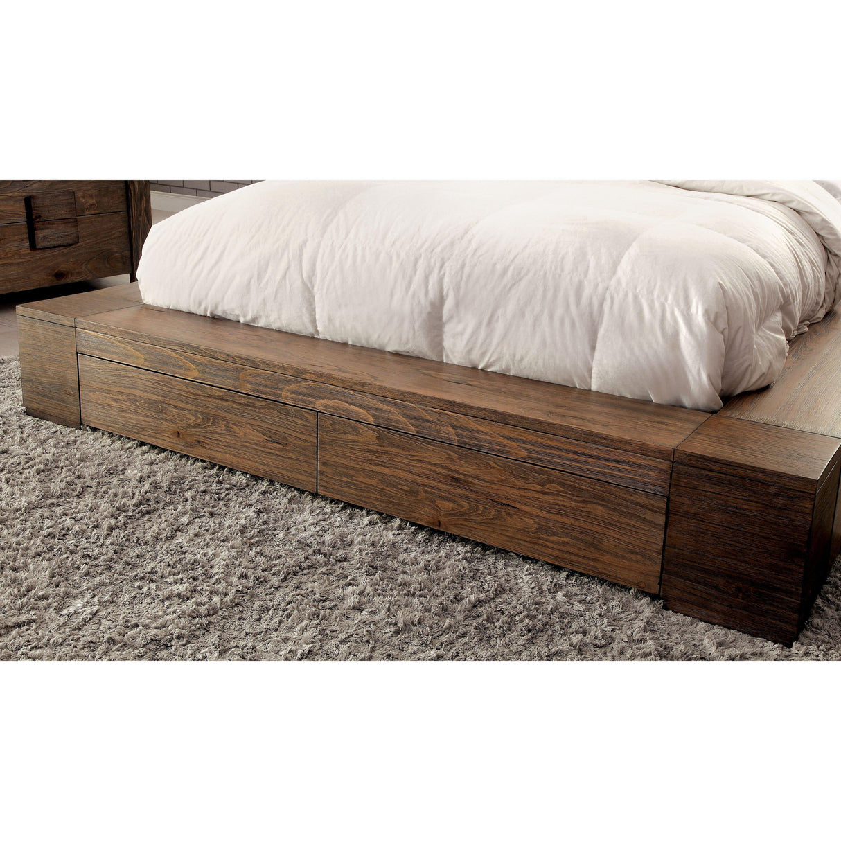 Furniture of America Janeiro King Platform Bed with Storage CM7629EK-BED IMAGE 2