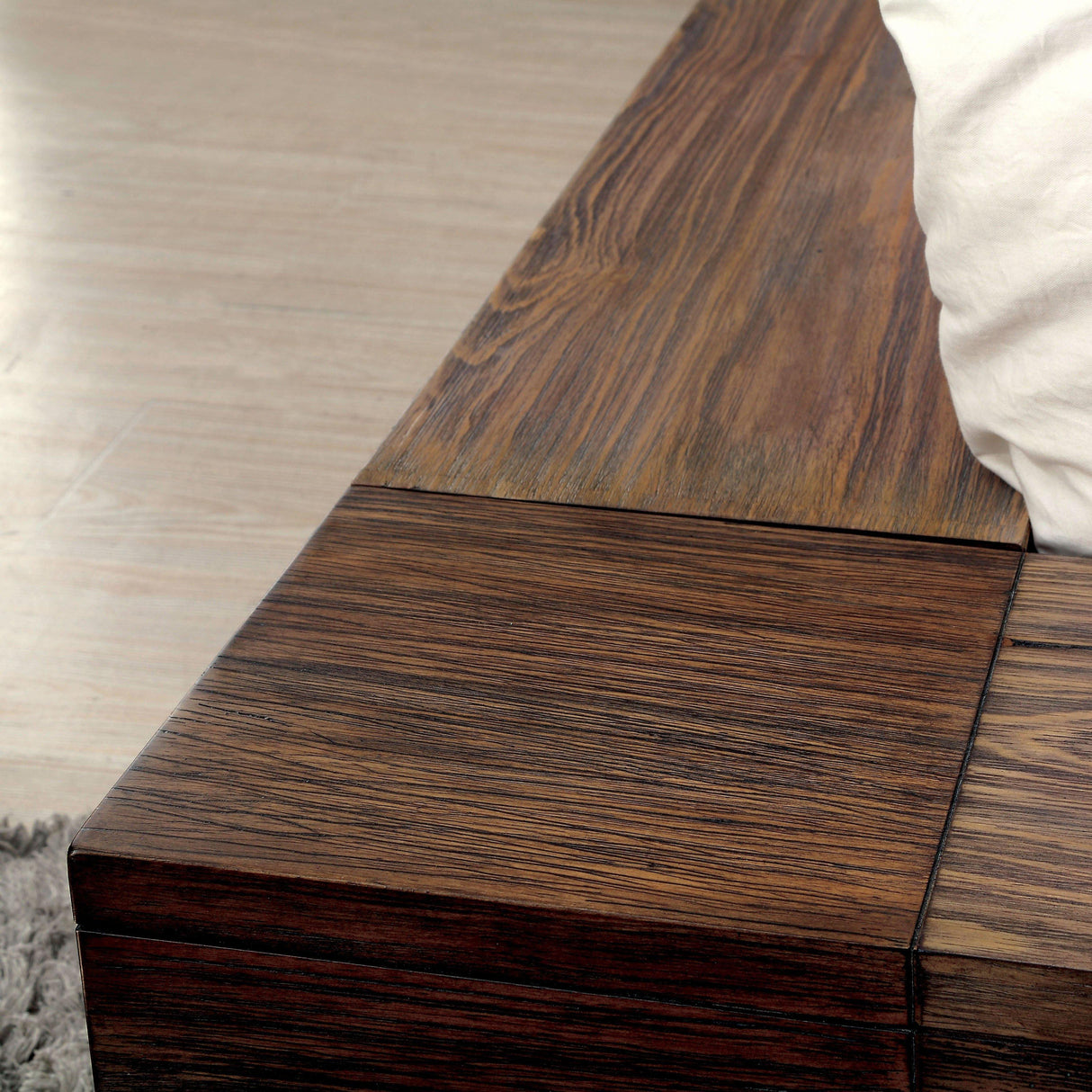 Furniture of America Janeiro King Platform Bed with Storage CM7629EK-BED IMAGE 3
