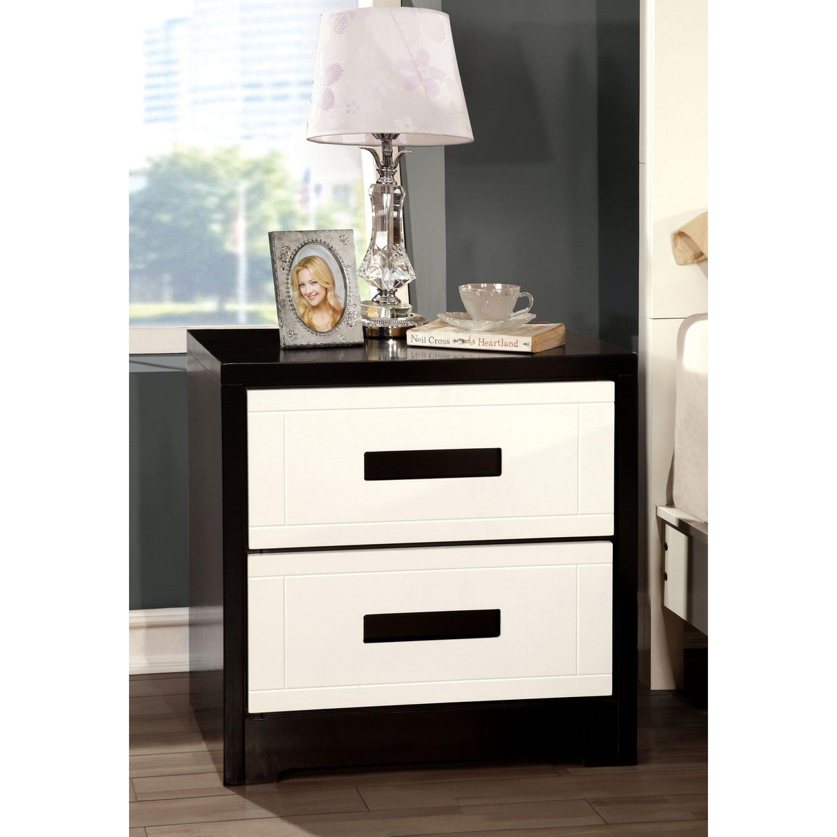Furniture of America Rutger 2-Drawer Nightstand CM7292N IMAGE 3