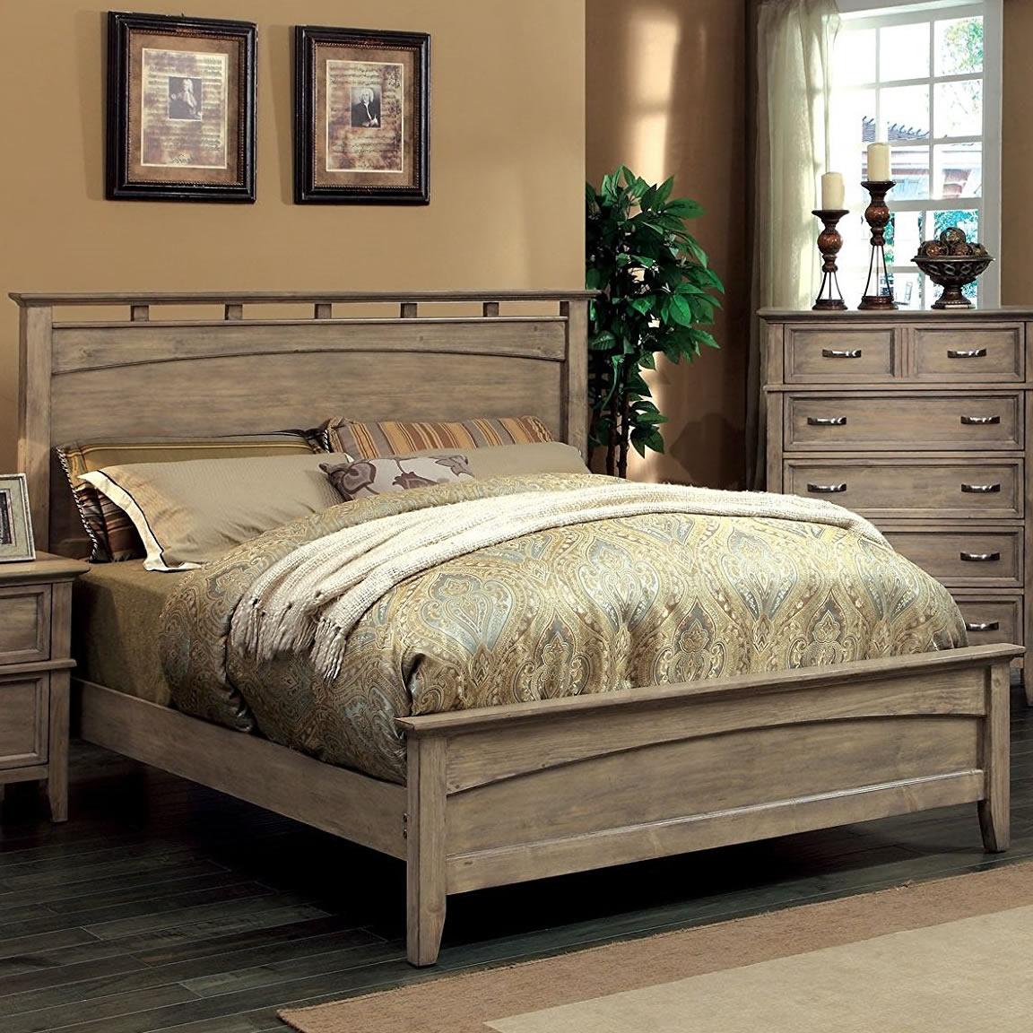 Furniture of America Loxley Queen Panel Bed CM7351Q-BED IMAGE 1