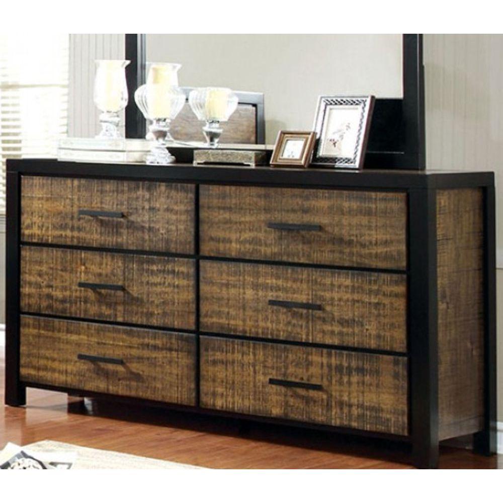 Furniture of America Hamberg 6-Drawer Dresser CM7693D IMAGE 2