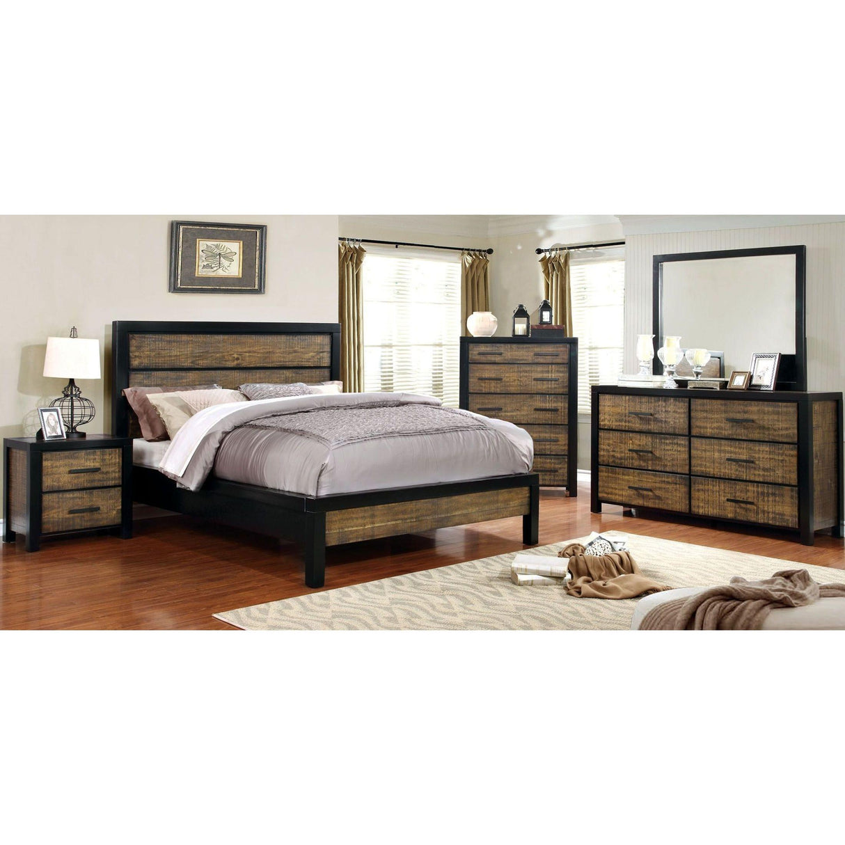 Furniture of America Hamberg 6-Drawer Dresser CM7693D IMAGE 6