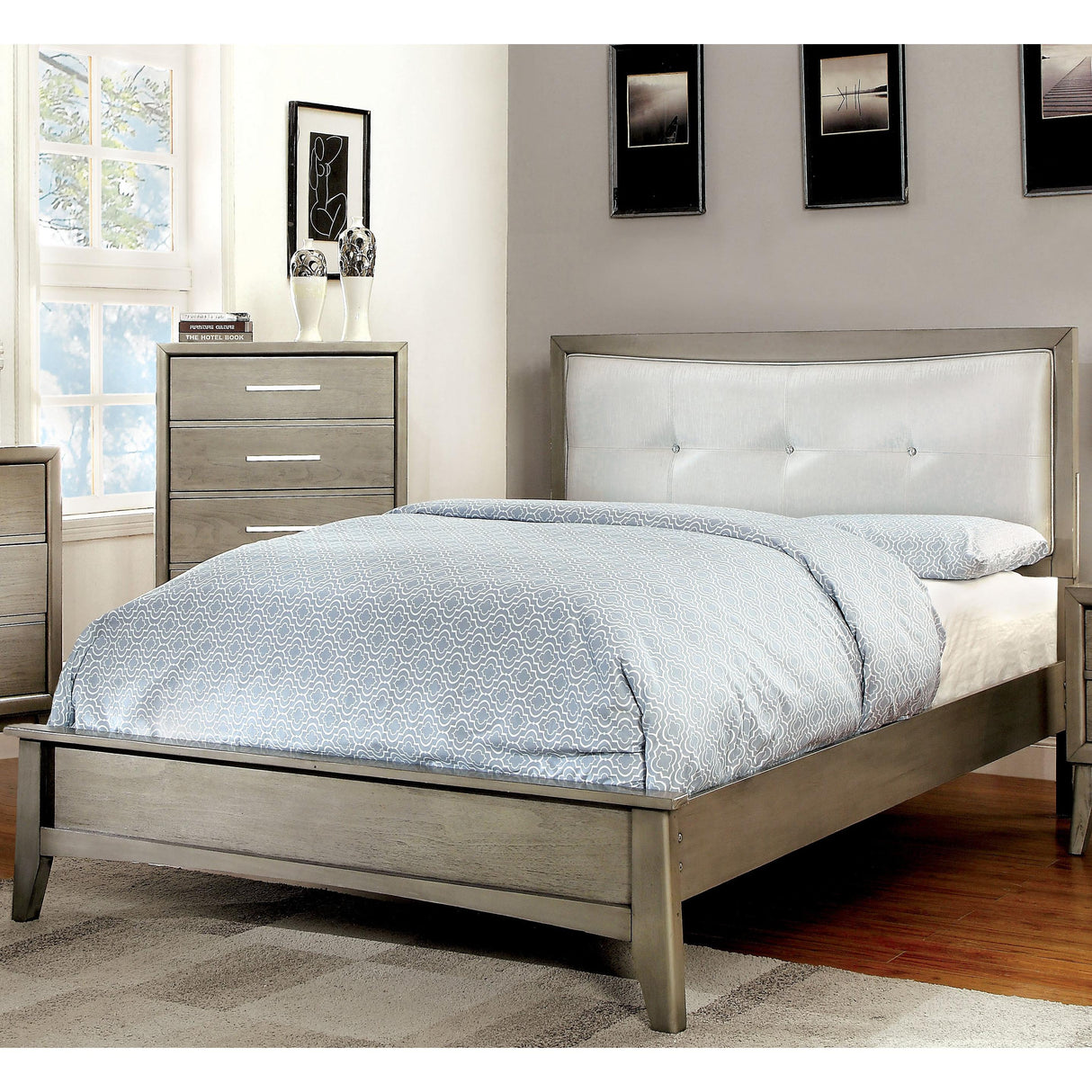 Furniture of America Snyder II Queen Platform Bed CM7782Q-BED IMAGE 2