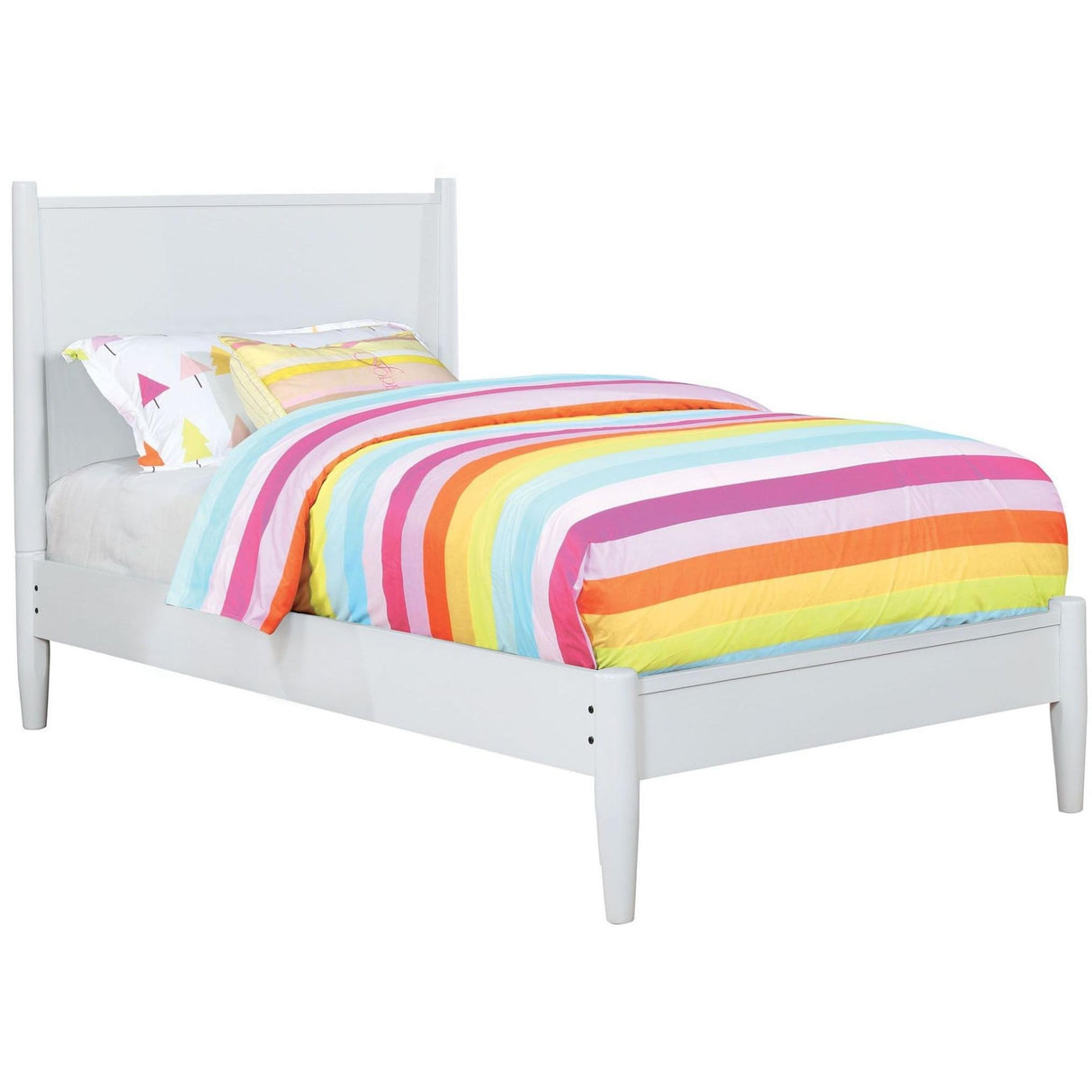 Furniture of America Lennart CM7386WH-T Twin Bed IMAGE 1