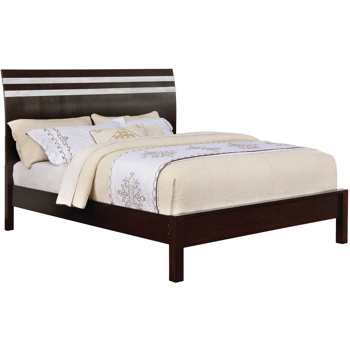 Furniture of America Euclid Queen Panel Bed CM7205Q-BED IMAGE 1