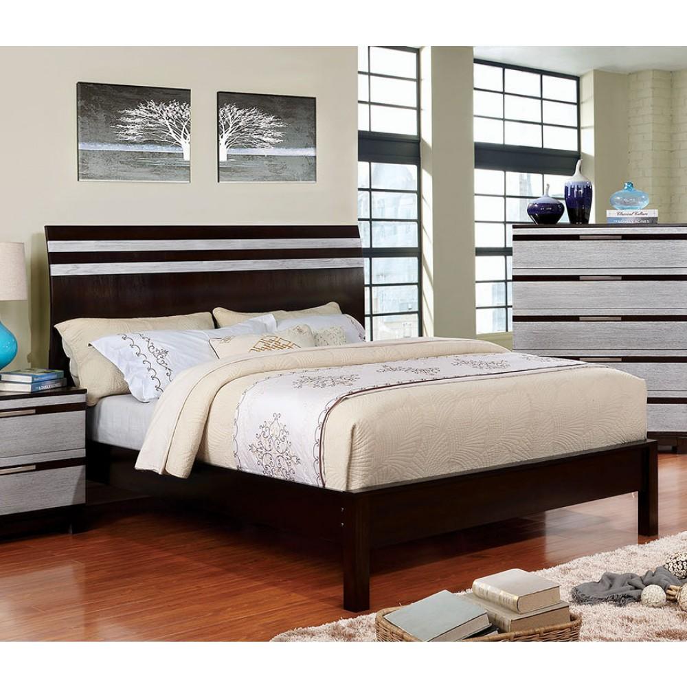 Furniture of America Euclid Queen Panel Bed CM7205Q-BED IMAGE 2