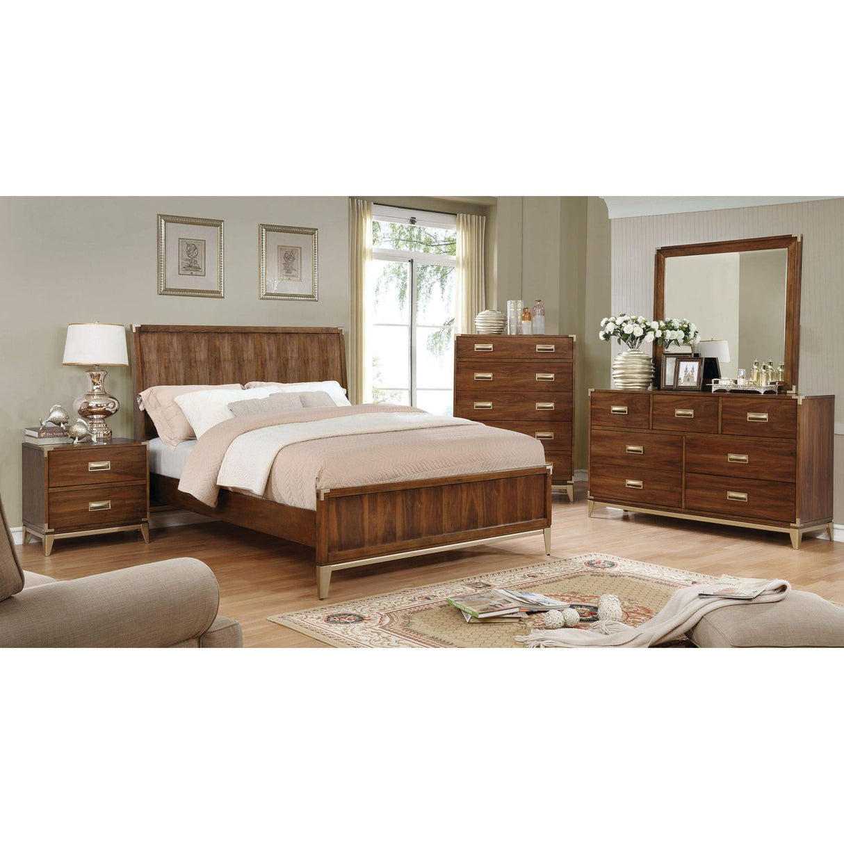 Furniture of America Tychus Queen Panel Bed CM7559Q-BED IMAGE 4