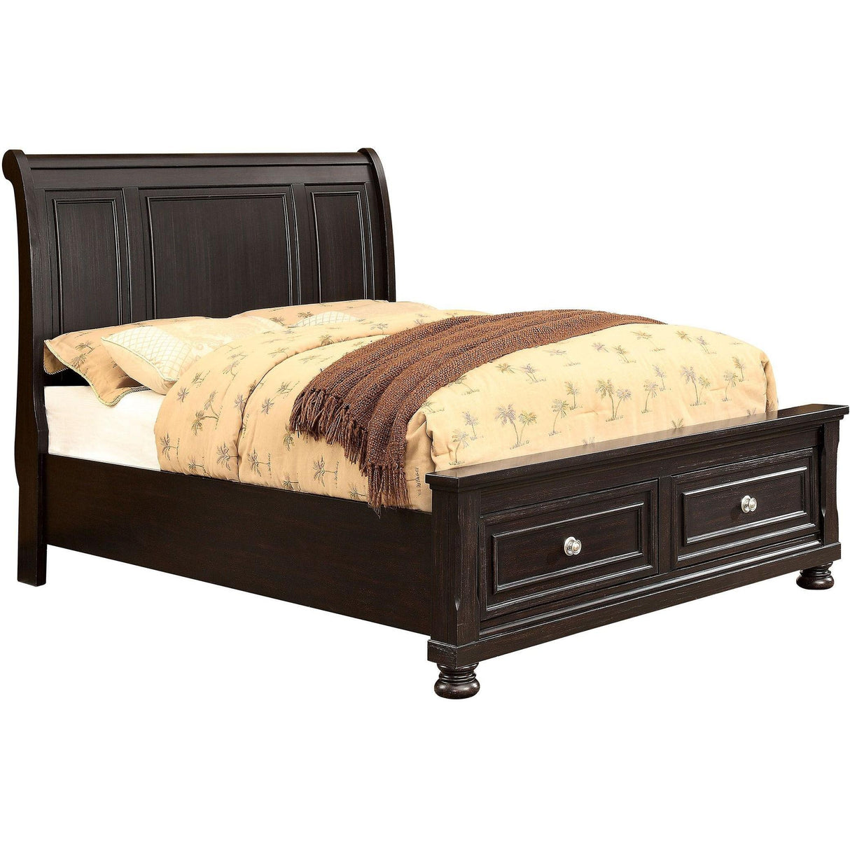 Furniture of America Argusville Queen Sleigh Bed with Storage CM7381Q-BED IMAGE 1