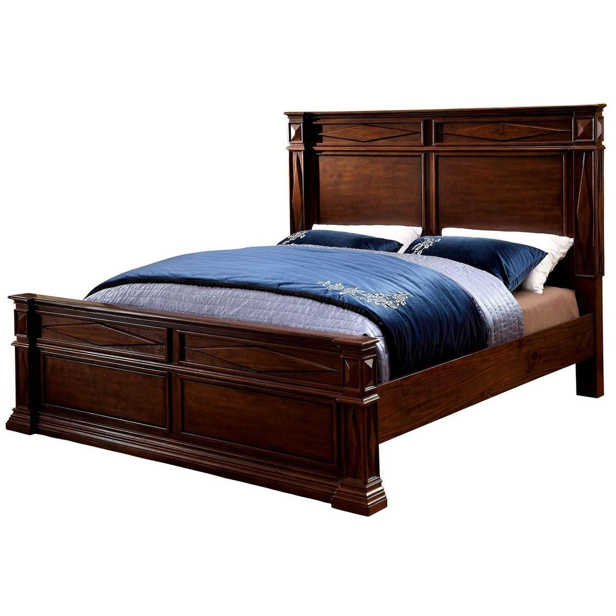 Furniture of America Gayle Queen Panel Bed CM7138Q-BED IMAGE 1