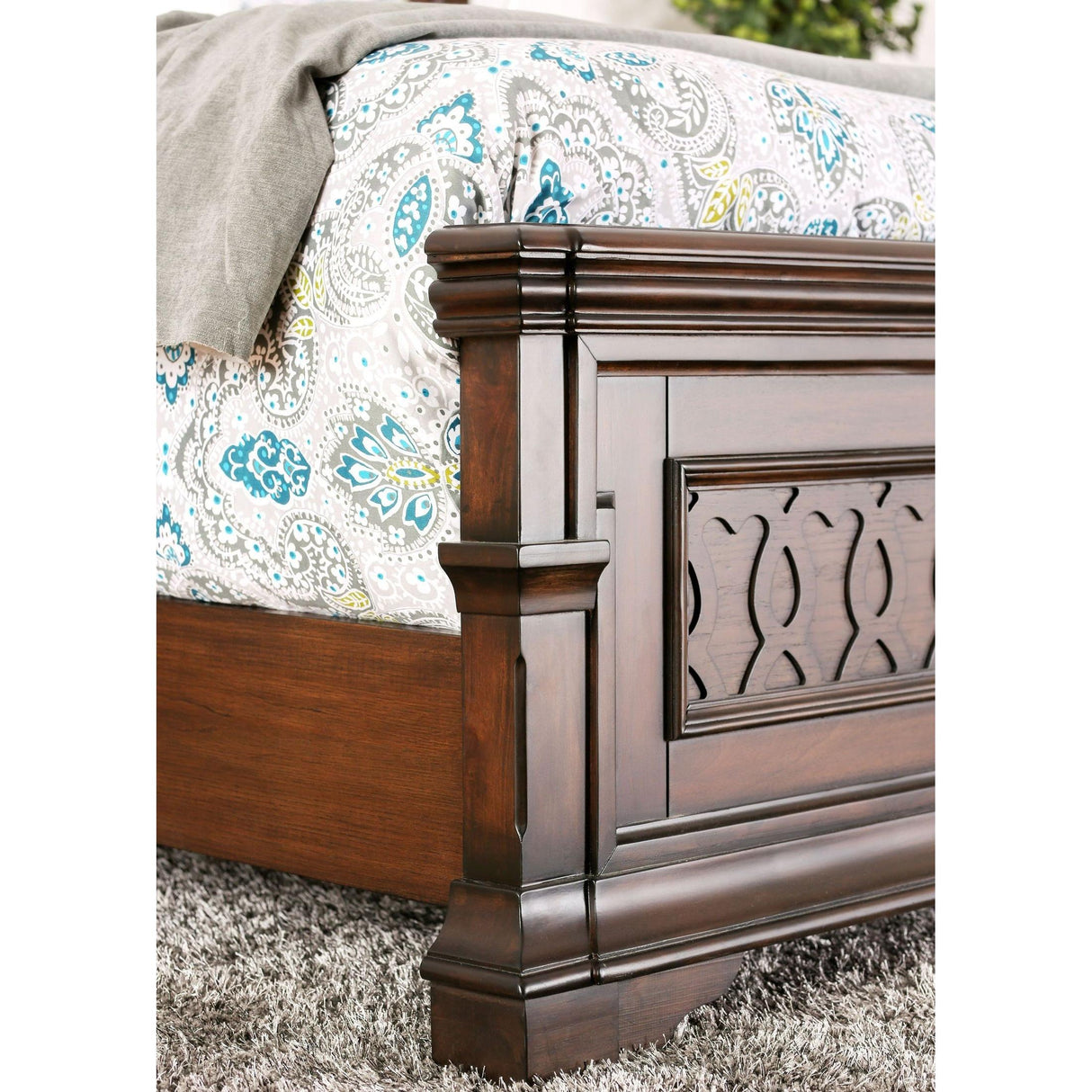 Furniture of America Minerva Queen Panel Bed CM7839Q-BED IMAGE 4