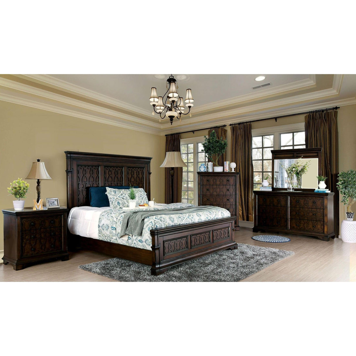 Furniture of America Minerva 6-Drawer Dresser CM7839D IMAGE 3